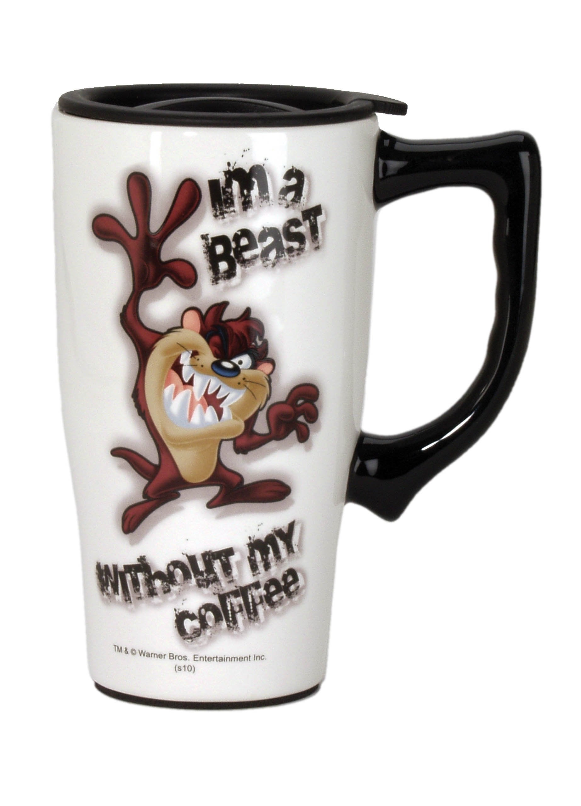 Spoontiques TAZ TRAVEL MUG, 18 ounces