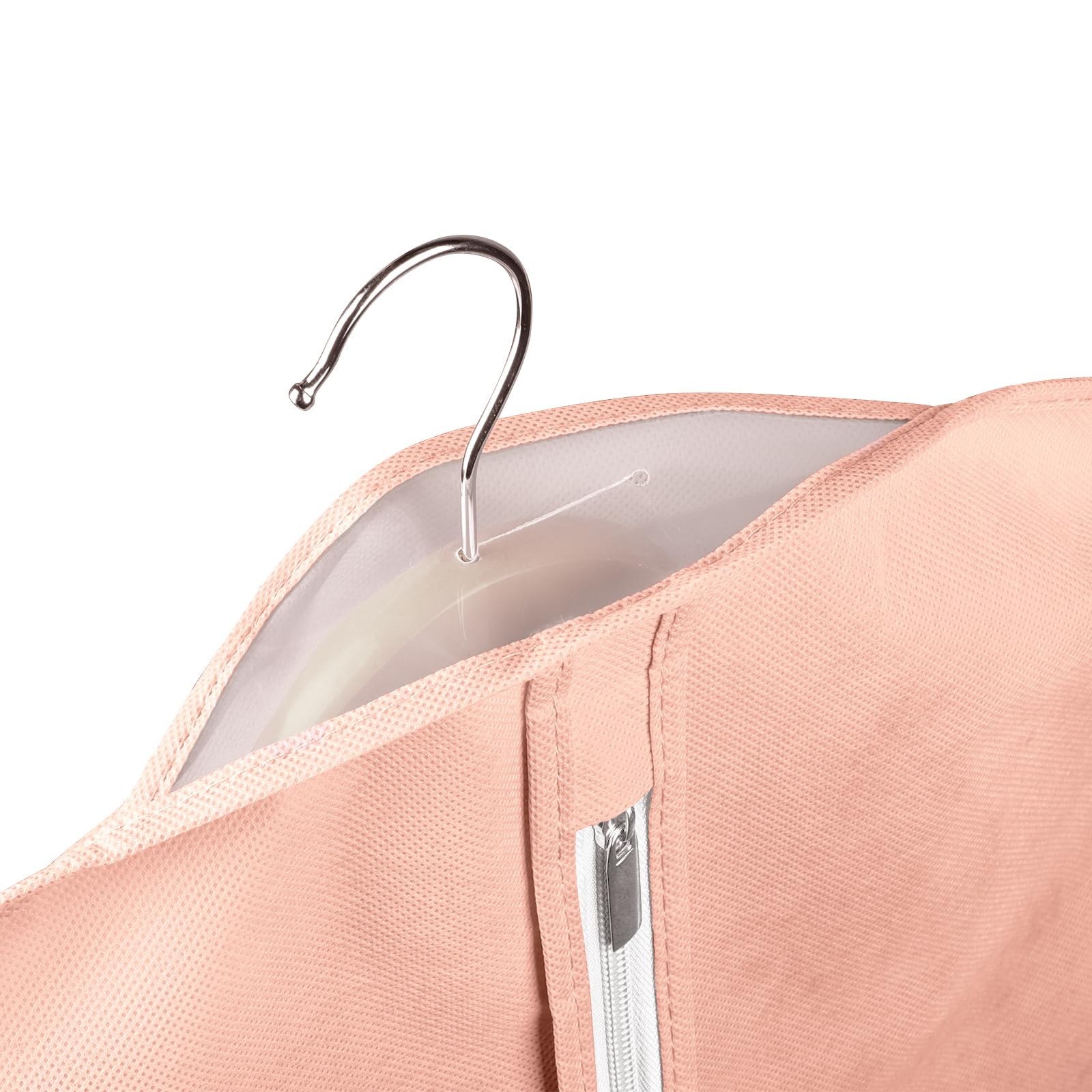 Keegh Garment Bags For Hanging Clothes 60'' (Set Of 6) Dress Garment Bags For Storage Suit Bags For Closet With Zipper And Eye-H