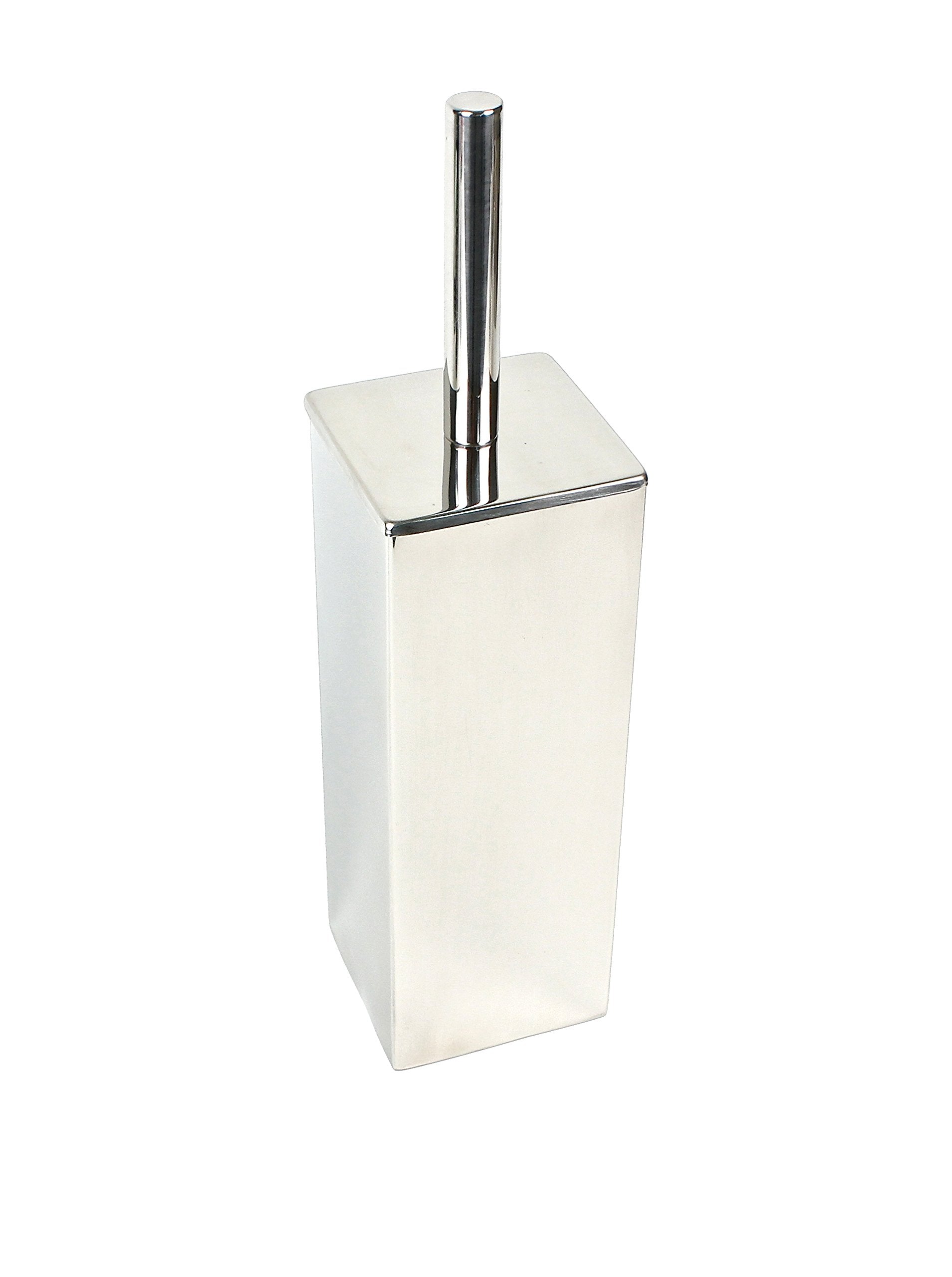 Gedy Gedy Ne33-13 Square Polished Toilet, Chrome