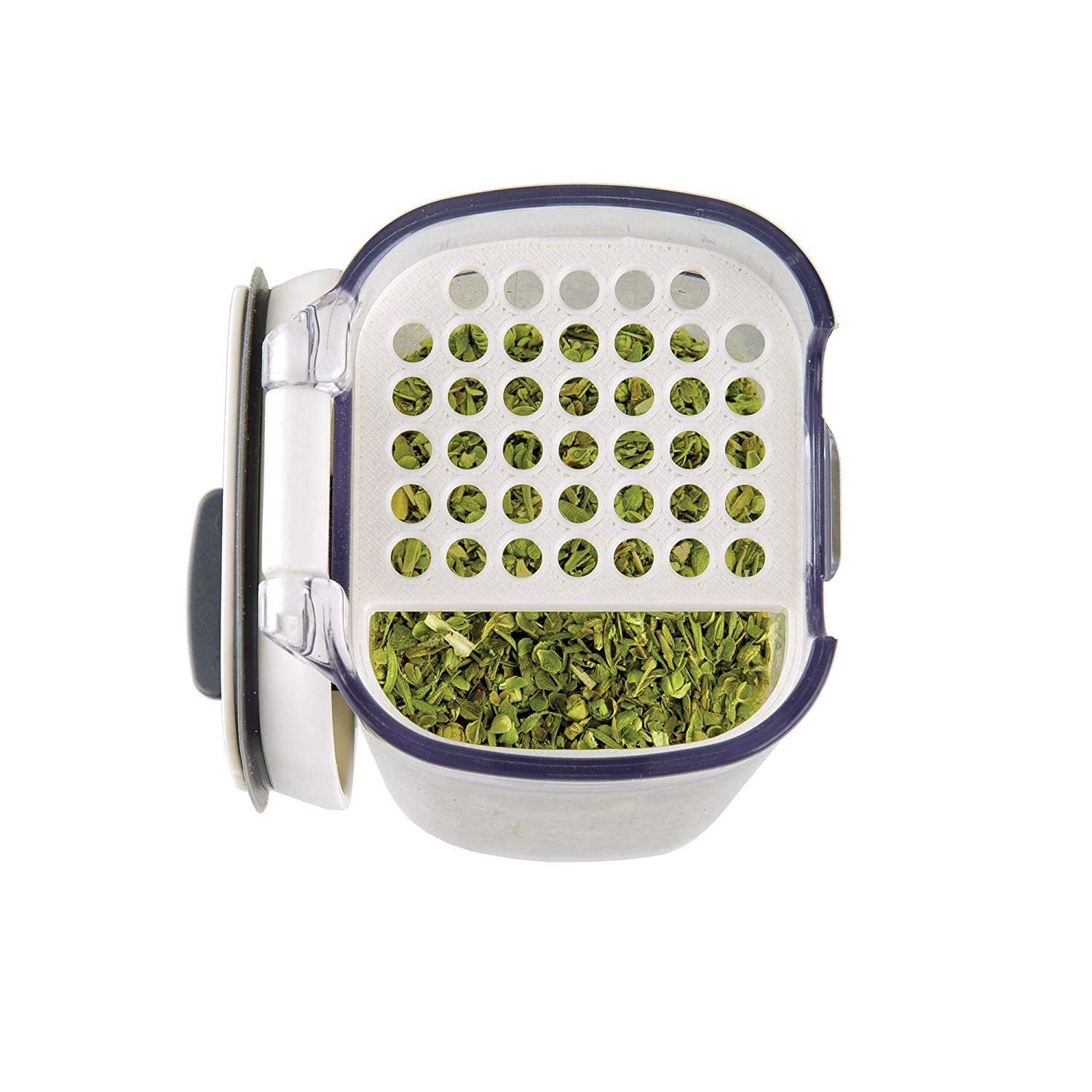 Progressive International Pks-410 Prepworks Prokeeper Seasoning Keeper Spice Airtight Food Storage Containers, Clear (2 Pack)