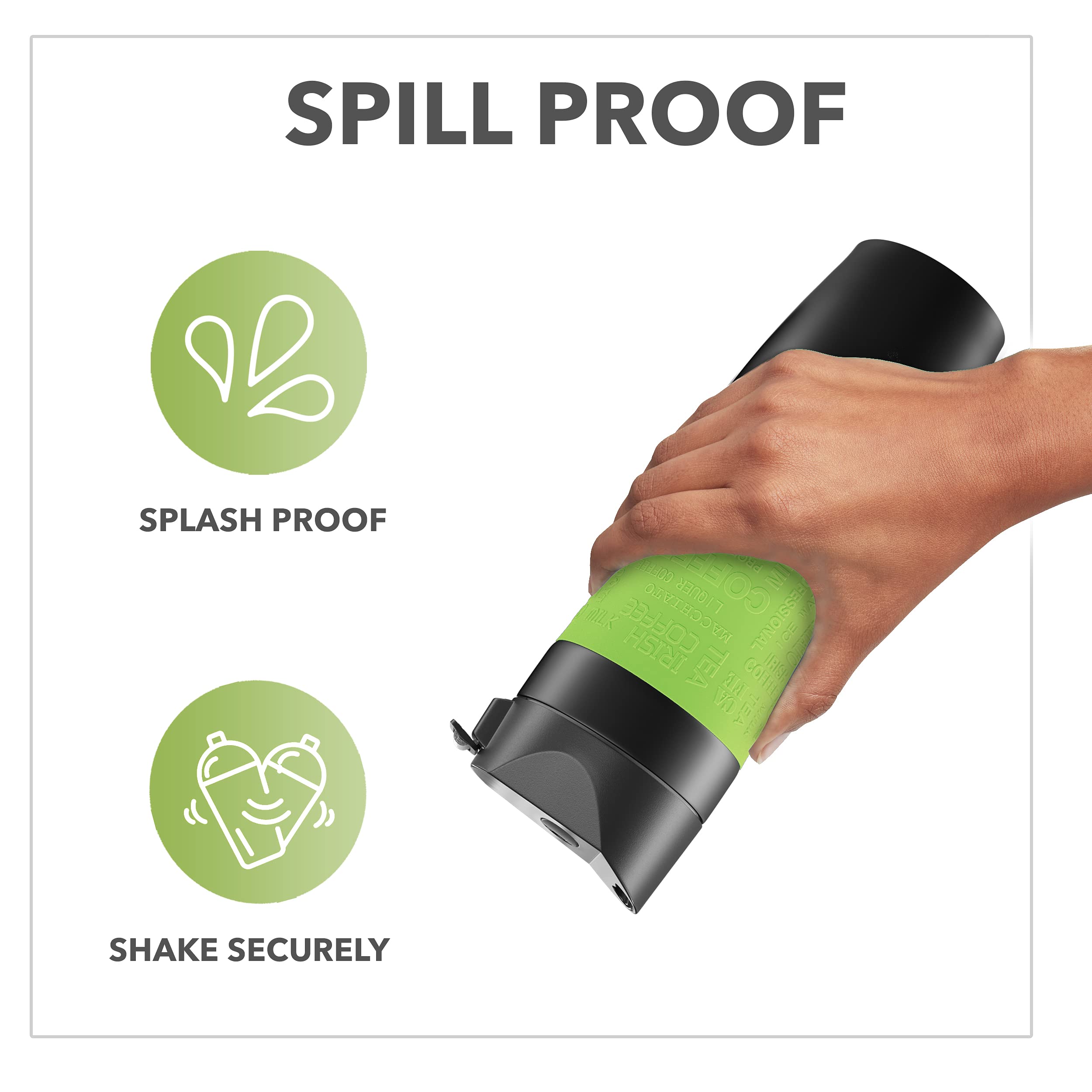 Kamille Coffee Tumbler Stainless Steel Coffee Travel Mug - Double Wall Thermal Vacuum Insulated Coffee Cup With Lid For Cold, Ic