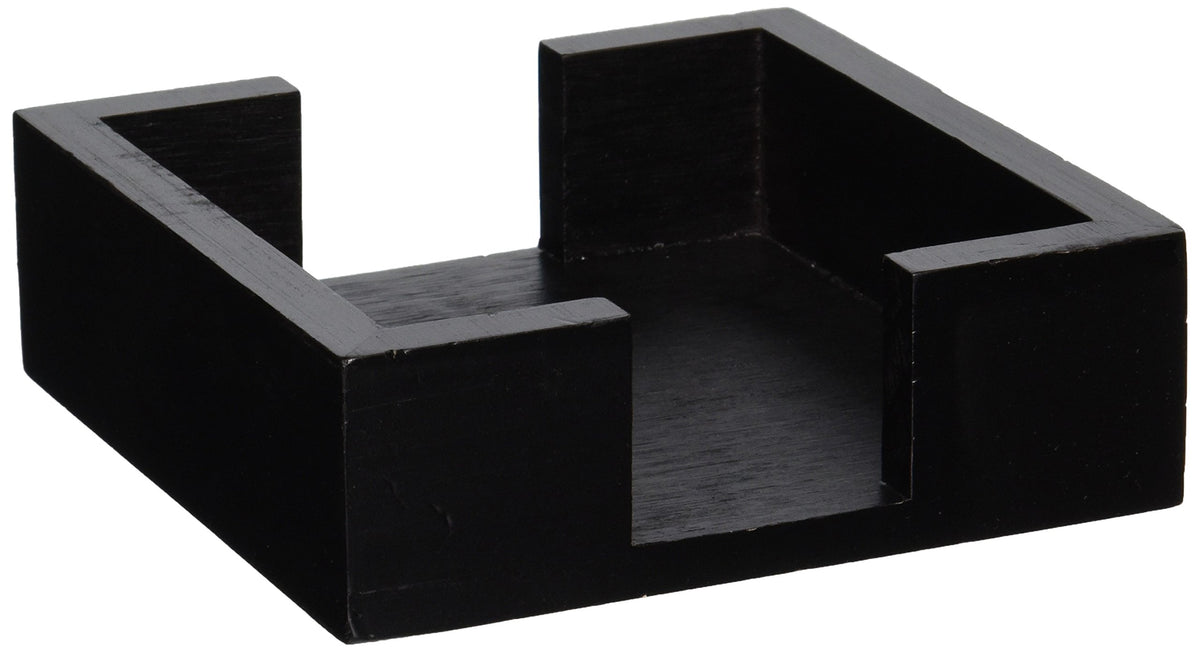 Thirstystone Dark Walnut Wood Coaster Holder For Square Coasters 5.25'' X 5.25''