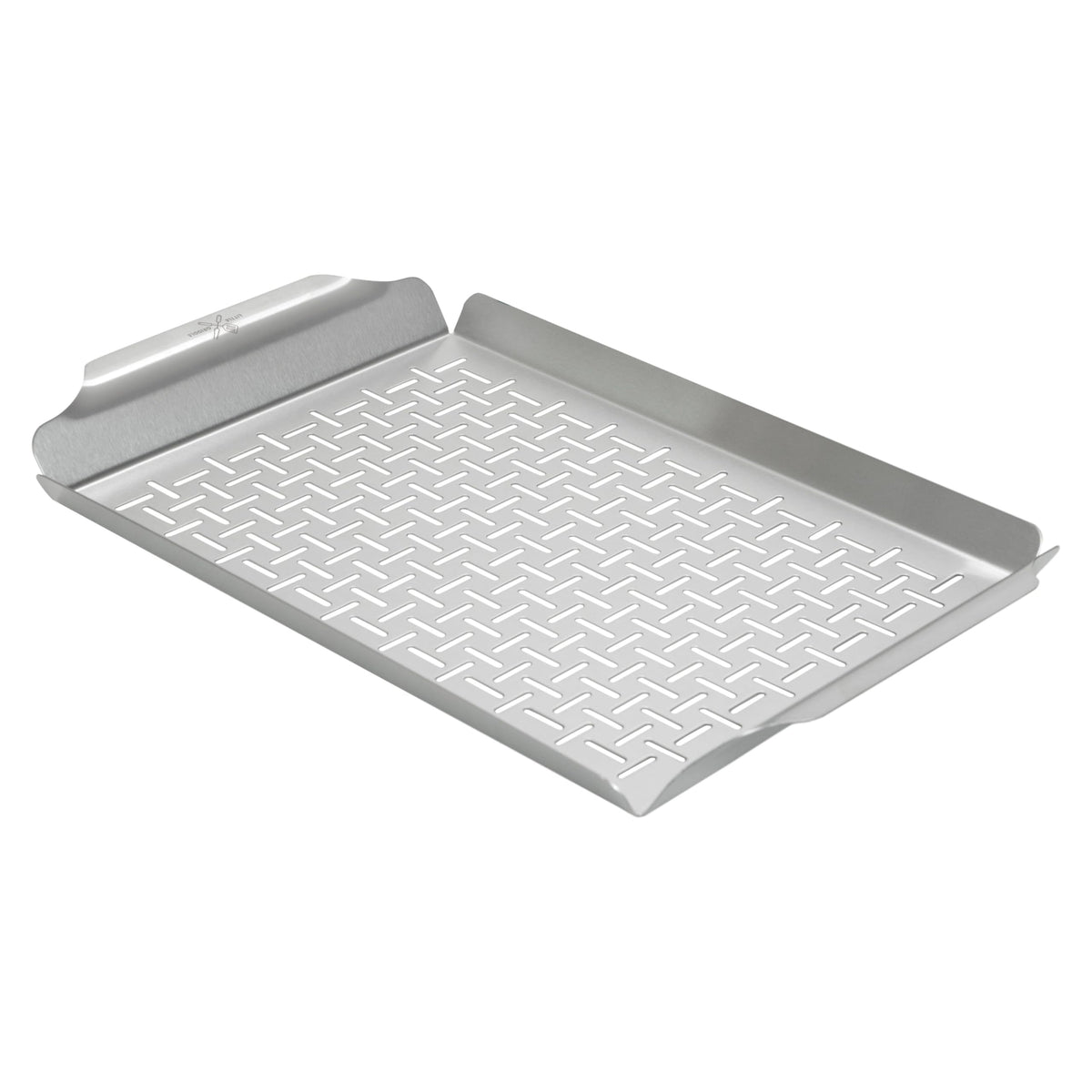 Little Griddle - Large Pro Grill Pan, High Sidewalls With Built-In Handles, Stainless Steel Material, Big Food Capacity And Vent