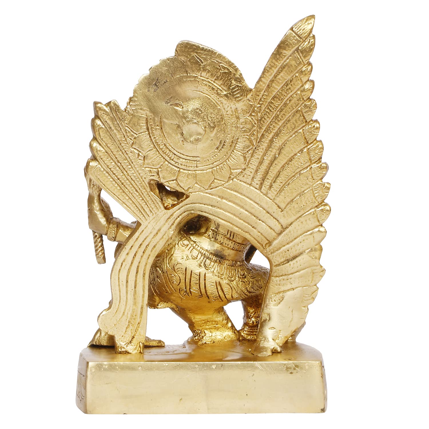 Artvarko Brass Ganesha Idol For Home Dcor Brass Lord Ganesh Ganpati Statue Room Decoration Showpiece Diwali Pooja House Warming