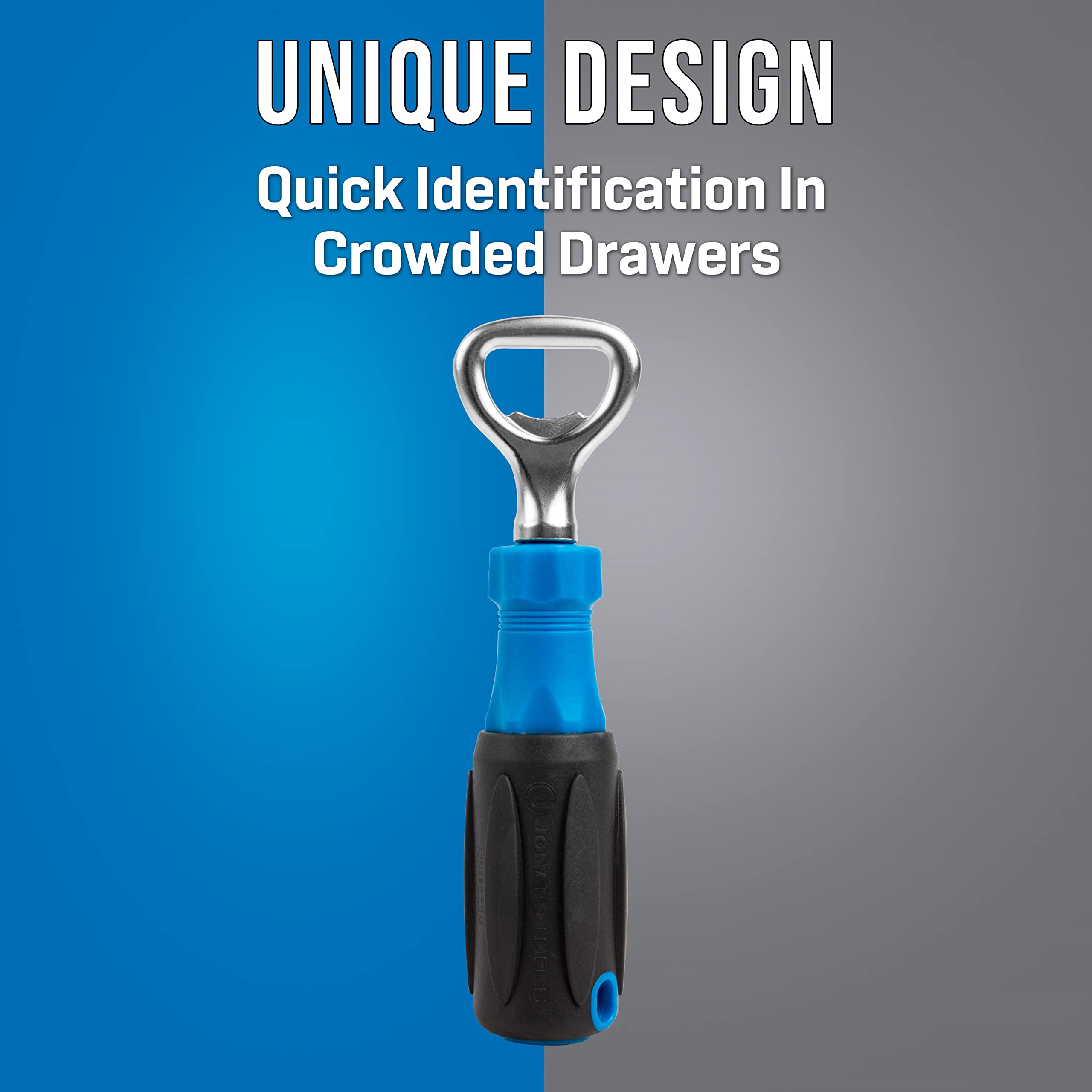 Jonard Tools BO-1 Bottle Opener with Cushion Grip Handle Small