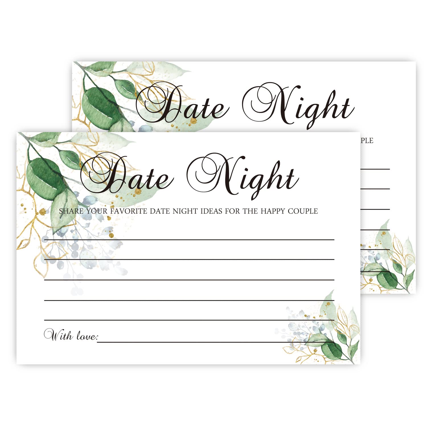 Farhtinanfx Date Night Ideas Cards, Perfect For The Bride And Groom, Husband, Wife, Boyfriend, Girlfriend, Anniversary, Bridal S