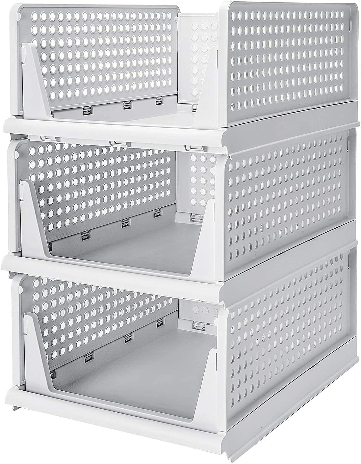 Aexoniz Foldable And Stackable Closet Organizer Drawer/Clothes Storage Organizer Clothes Drawer Mesh Storage Box For Jeans,TShi