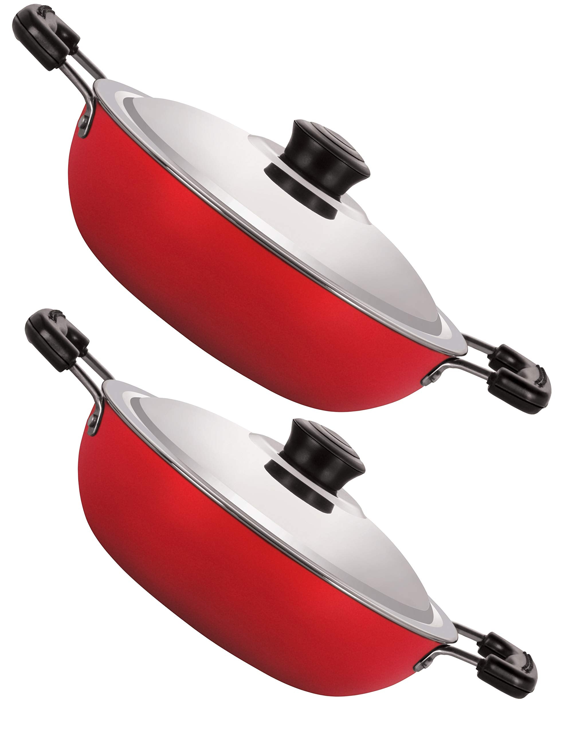 Nirlon NonStick Aluminium Gas Compatible Cookware Set, 2 Piece Set