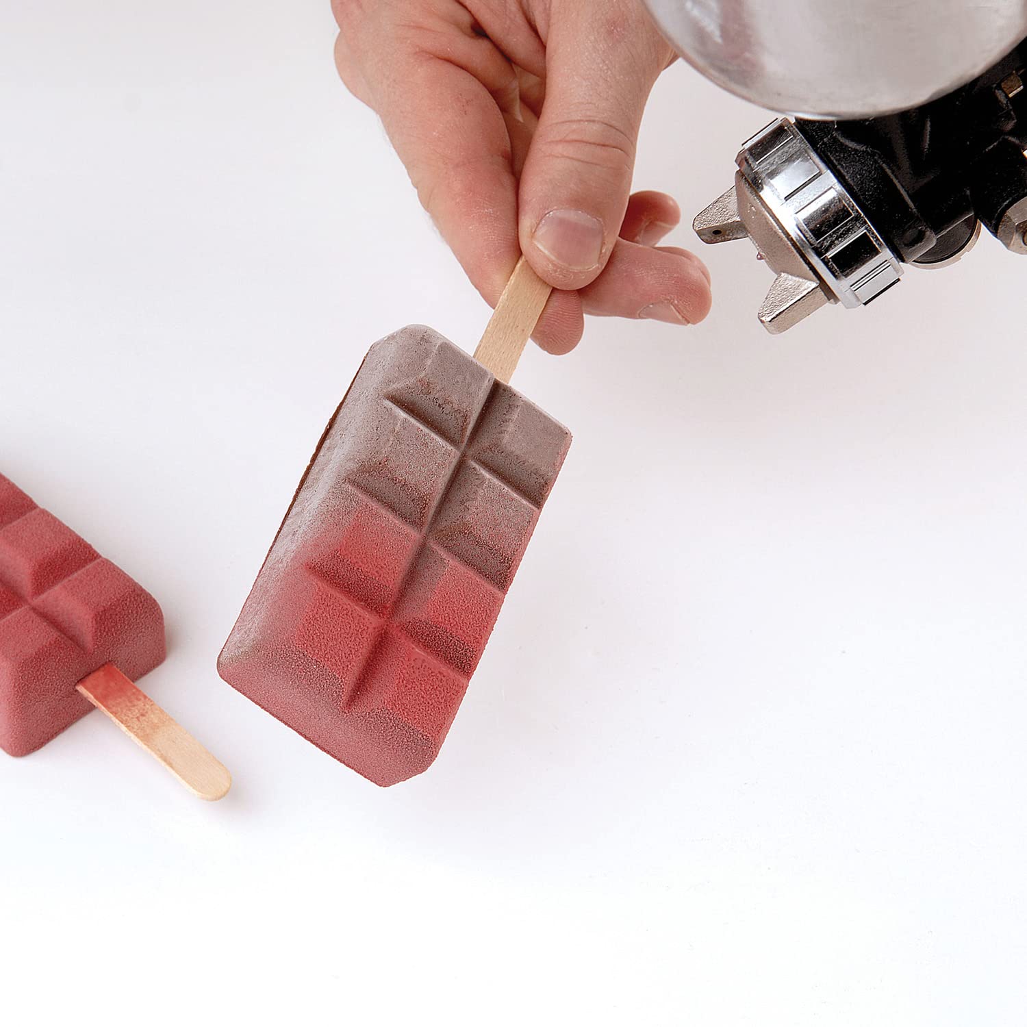 Silikomart Silicone Easy Ice Cream Bar Mold, Set Of 2, Chocostick