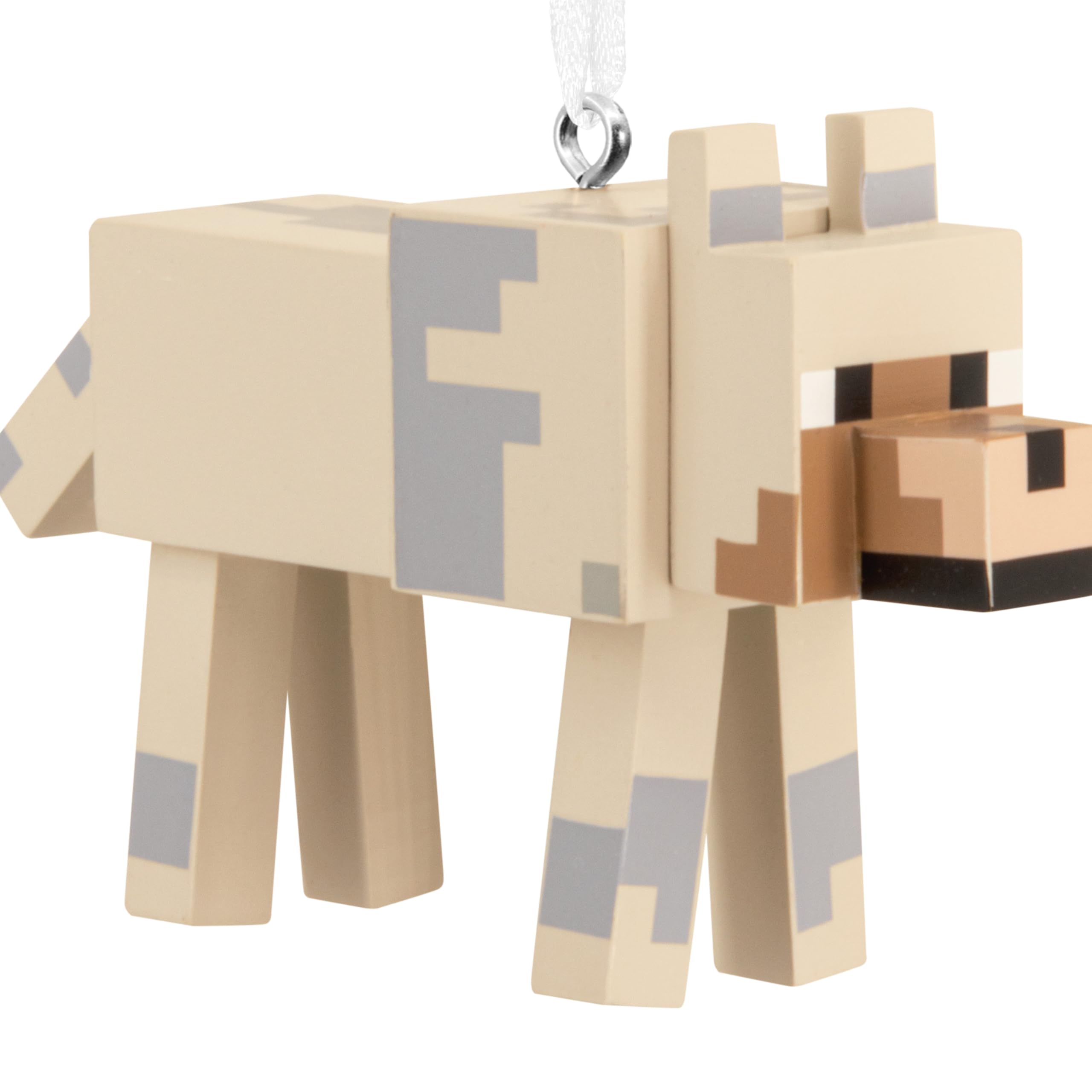 Hallmark Minecraft Wolf Christmas Ornament, Gifts for Gamers