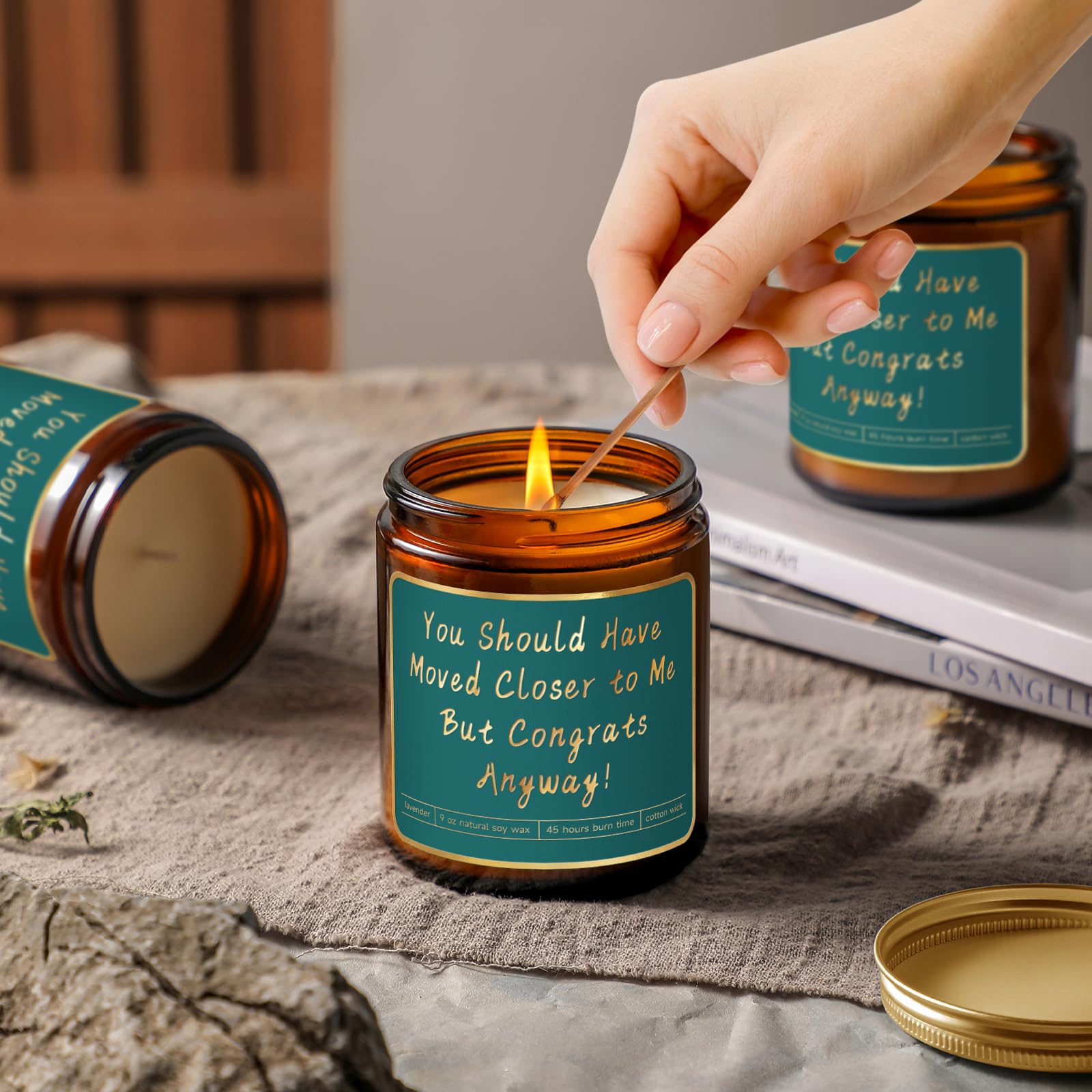 House Warming Gifts New Home,Funny Housewarming Gifts Candle for Friend,New Home Gift Idea for Couple,Gift for Homeowner,Neighbo