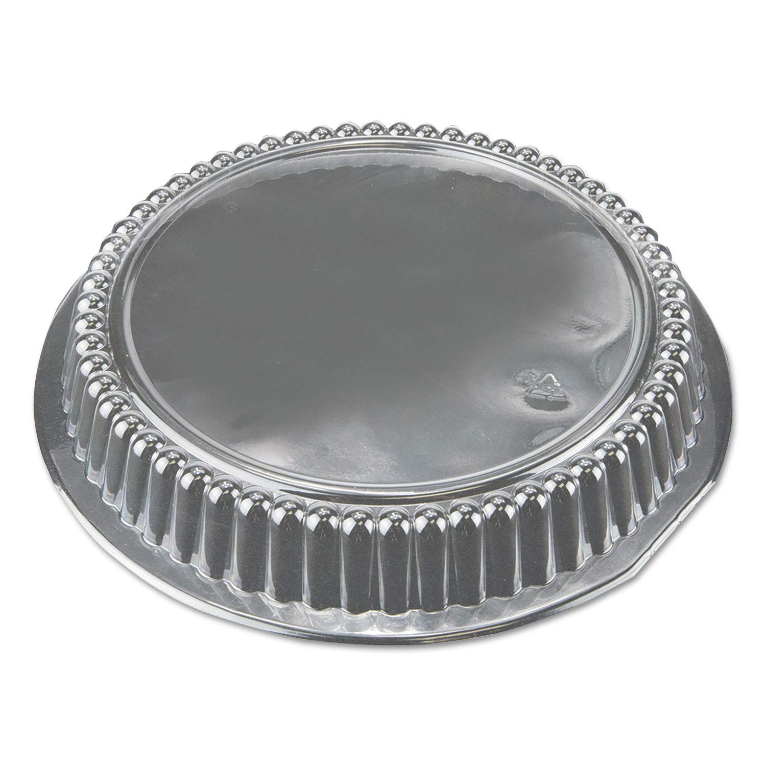 Durable Packaging Dome Lids For 7'' Round Containers, 7'' Diameter, Clear, Plastic, 500/Carton
