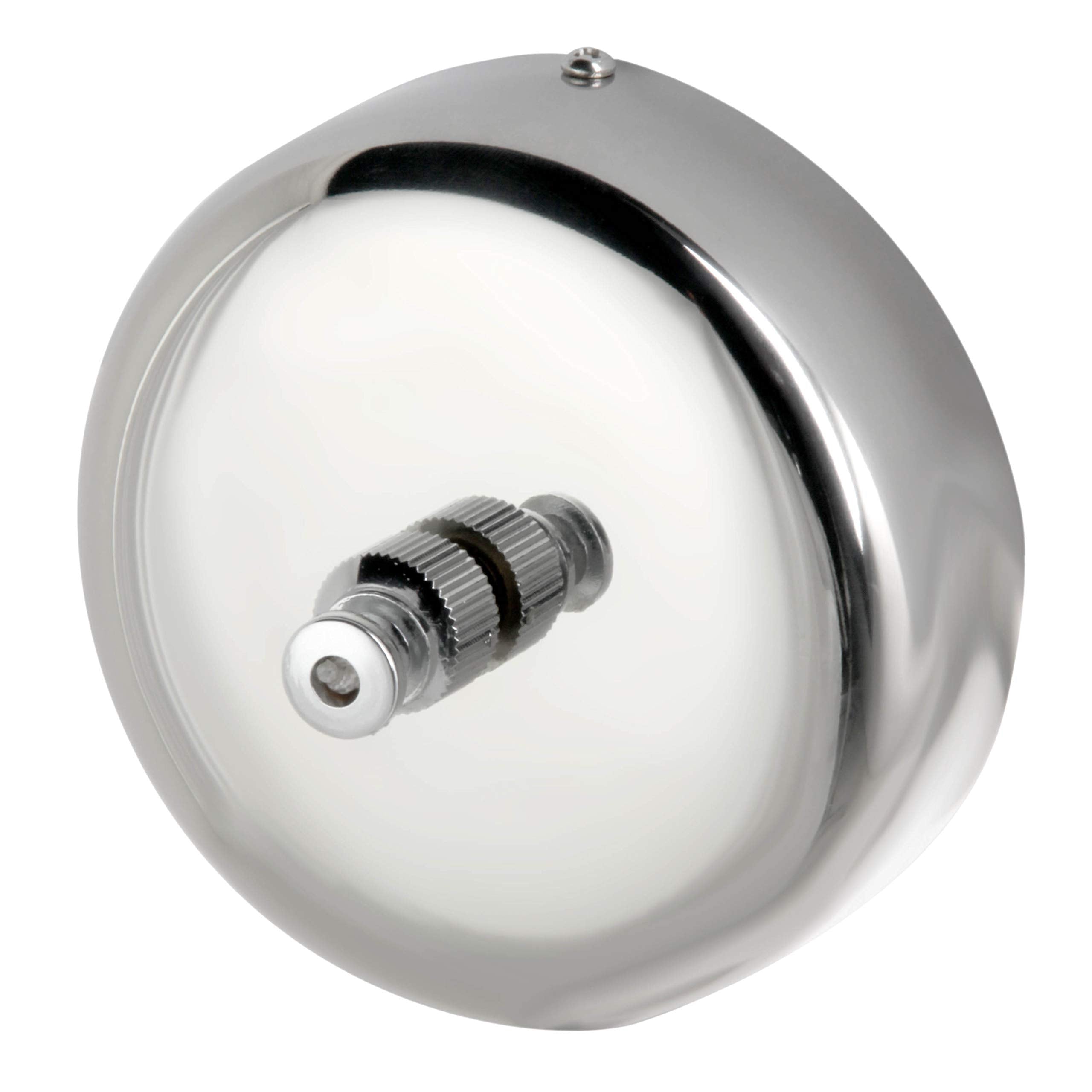 Honey-Can-Do Dry-01101 Retractable Clothes Dryer Clothesline Hotel Style Metal, 8-Feet Line, 50 Lbs, Chrome