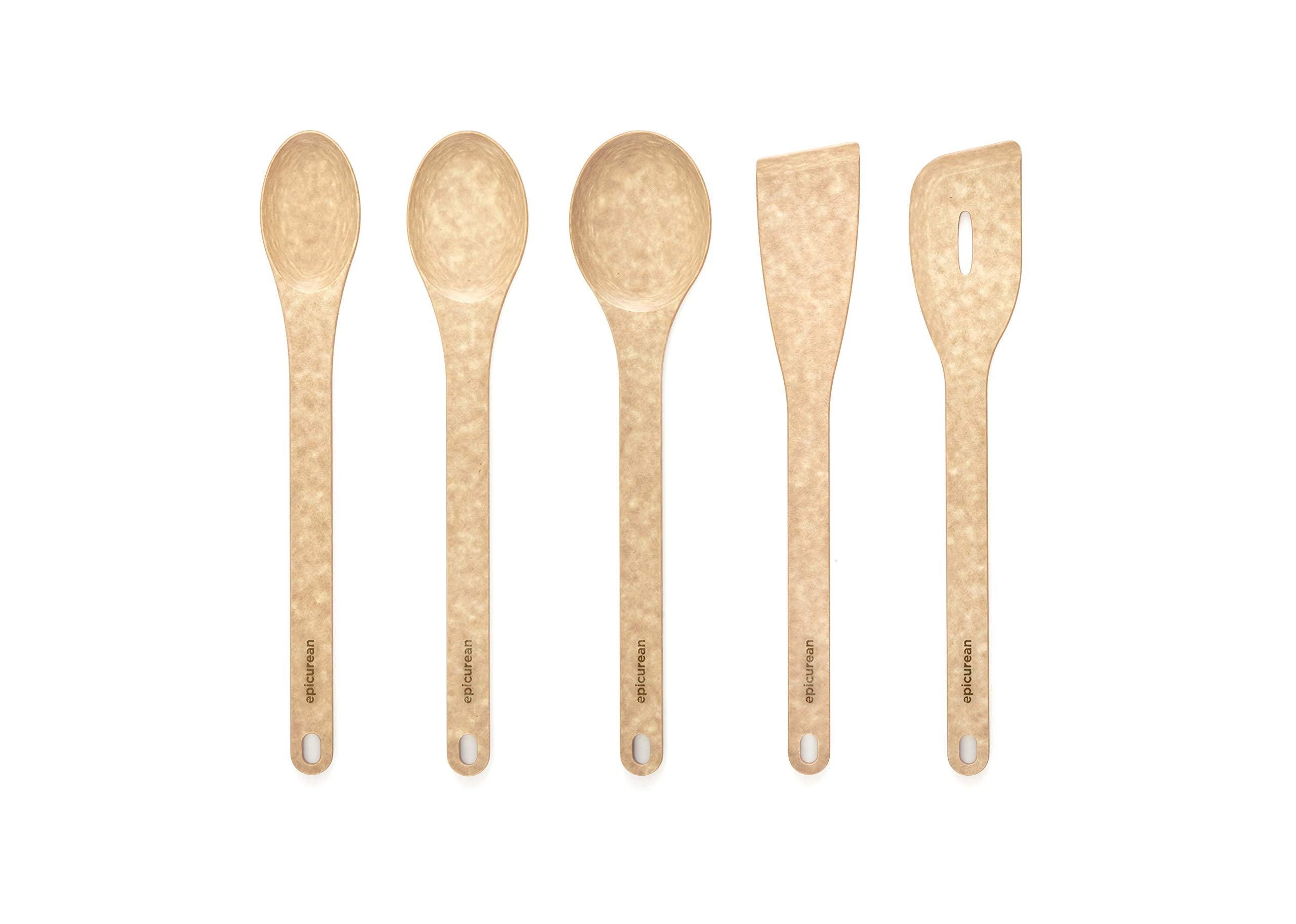 Epicurean Kitchen Series Cooking Utensils, Angled Turner, Natural
