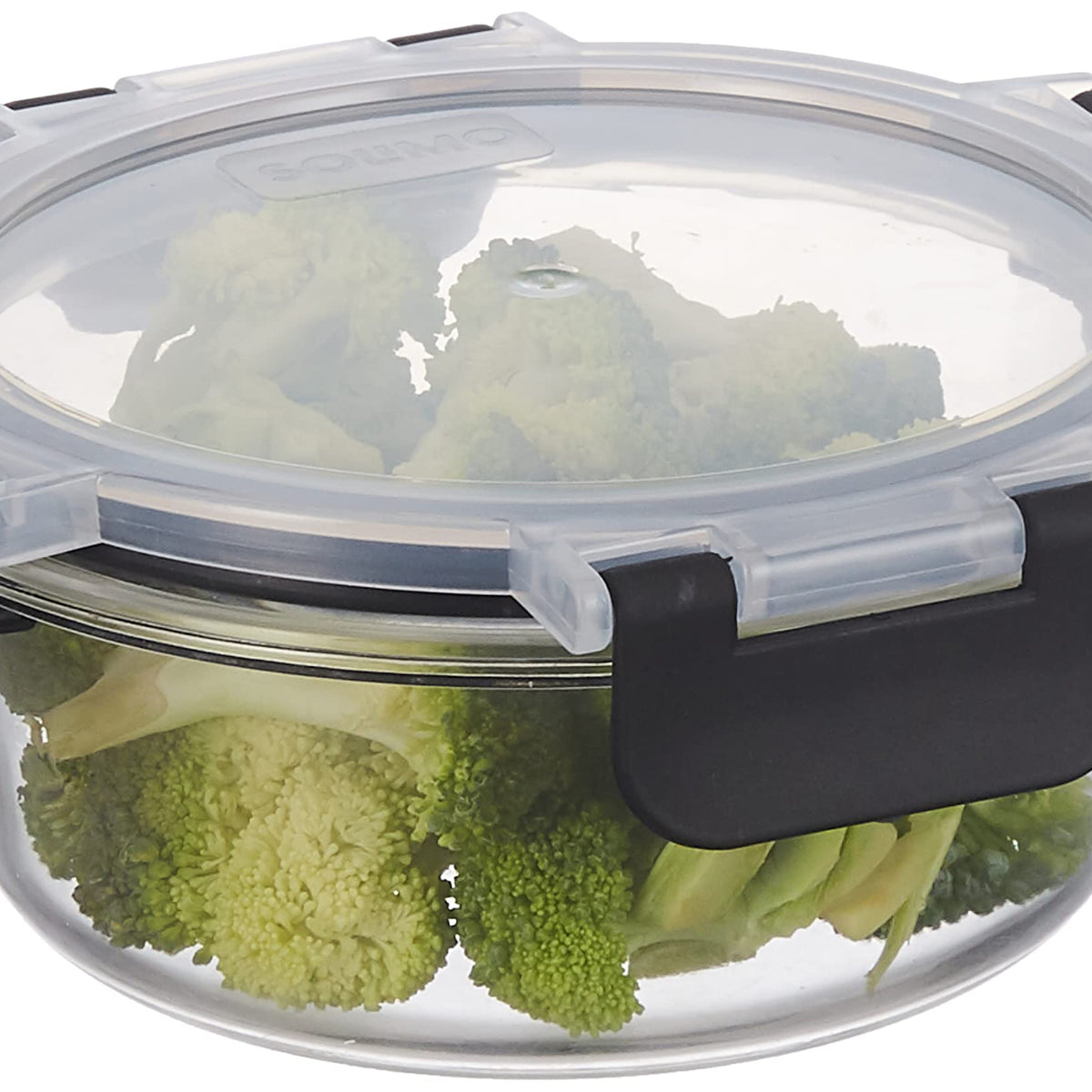 Amazon Brand - Solimo Borosilicate Container 400Ml- , Detachable Lid ...