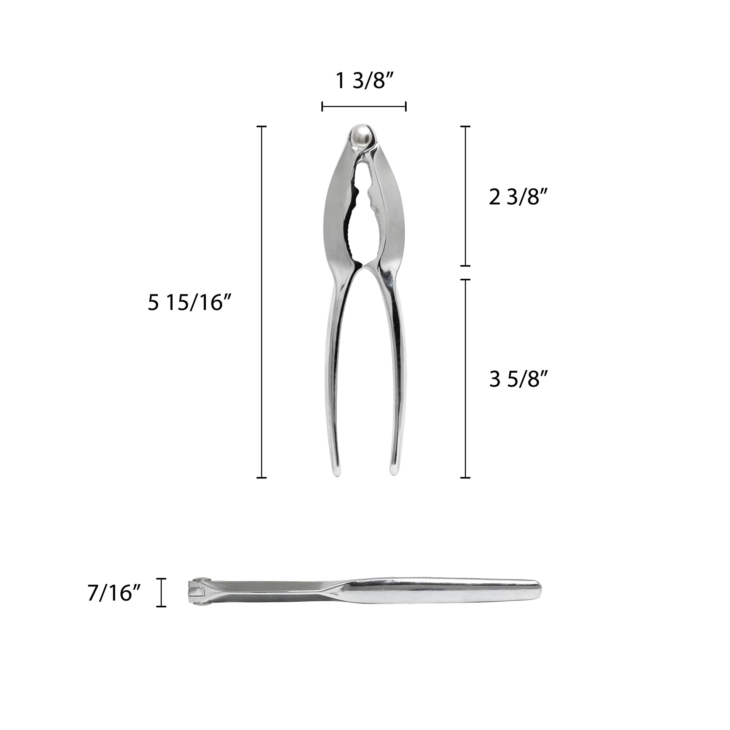 Thunder Group Zinc Alloy Lobster Cracker, 6-Inch