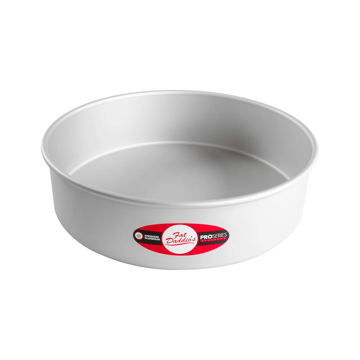 Fat Daddio'S Anodized Aluminum Round Cake Pan, 12 X 3 Inch