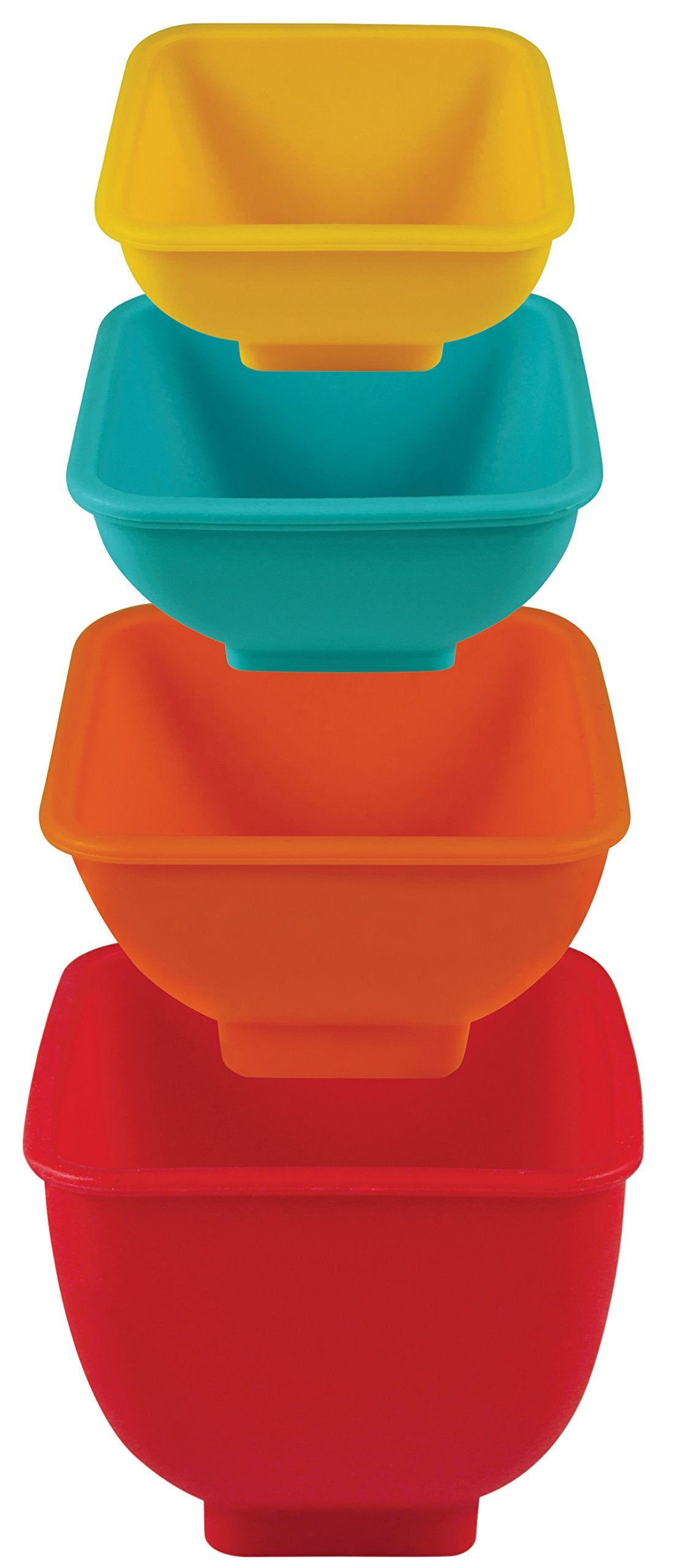 Mrs. Andersons Baking Flex and Pour Measuring Cups, Silicone, Super Flexible for Easy Pouring, Set of 4