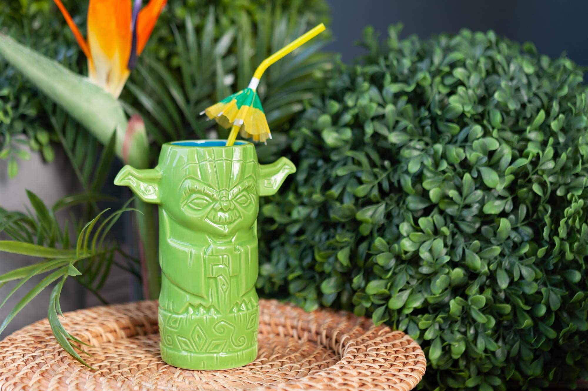STAR WARS Geeki Tikis Master Yoda Mug | Official Collectible Tiki Style Ceramic Cup | Holds 12 Ounces