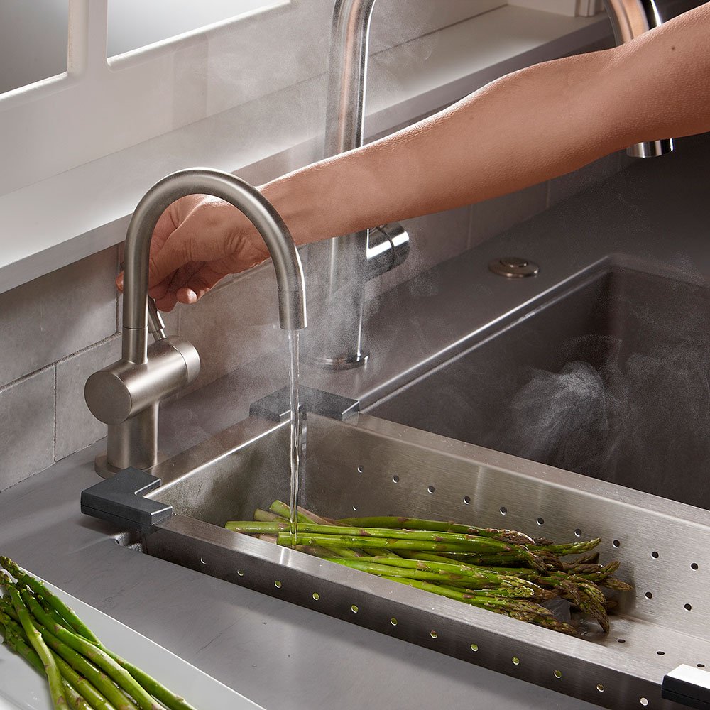 Insinkerator F-H3300Sn Modern Instant Hot Water Dispenser, Satin Nickel