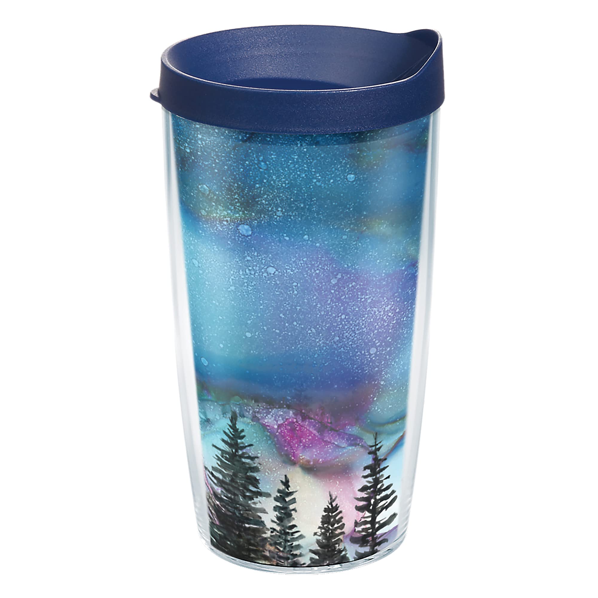 Tervis Inkreel The Heavens Made in USA Double Walled Insulated Tumbler Travel Cup Keeps Drinks Cold & Hot, 16oz, Classic
