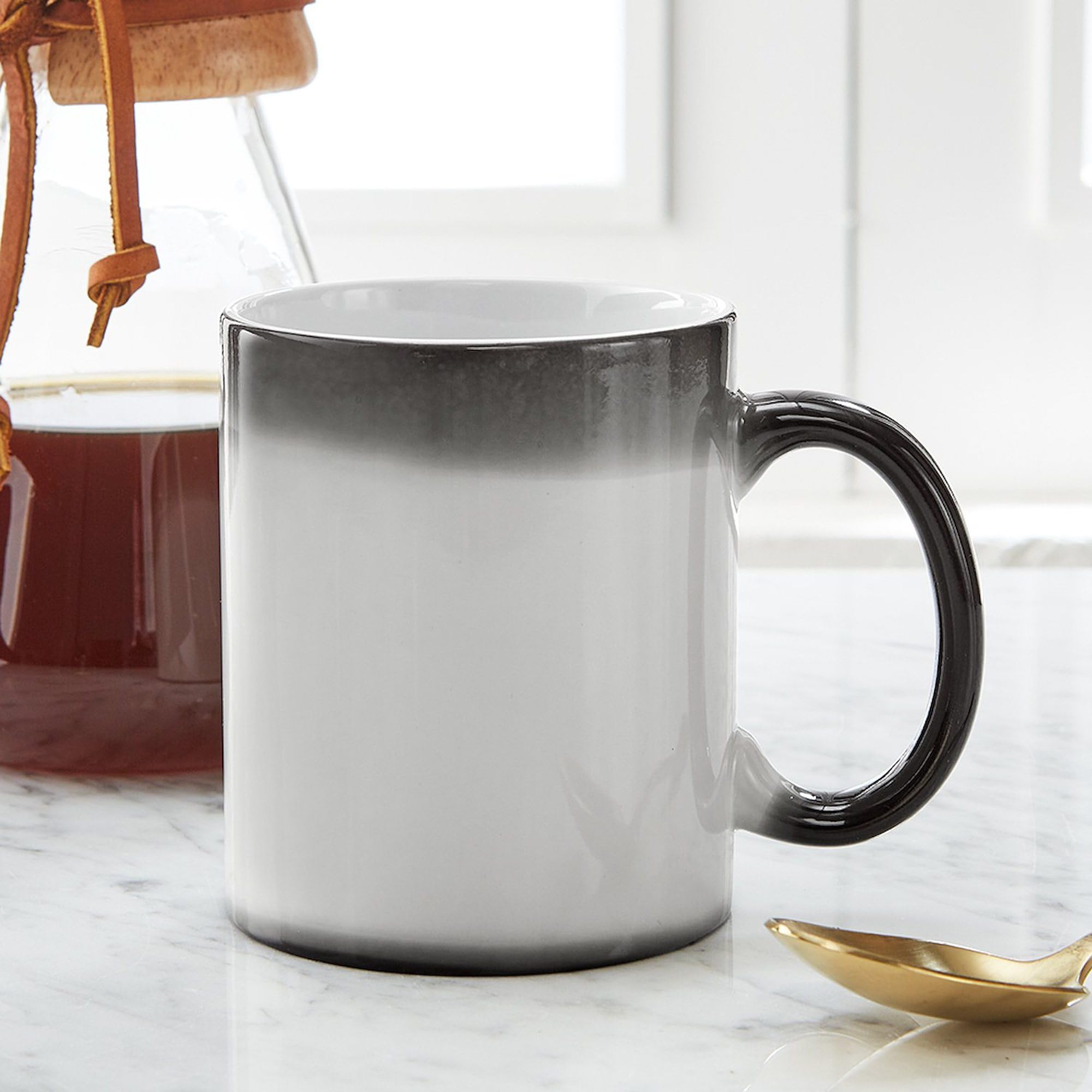 Cafepress Snoopy Home Is Where My Dog Is Ceramic Magic Mug Coffee, Tea Cup 11 Oz