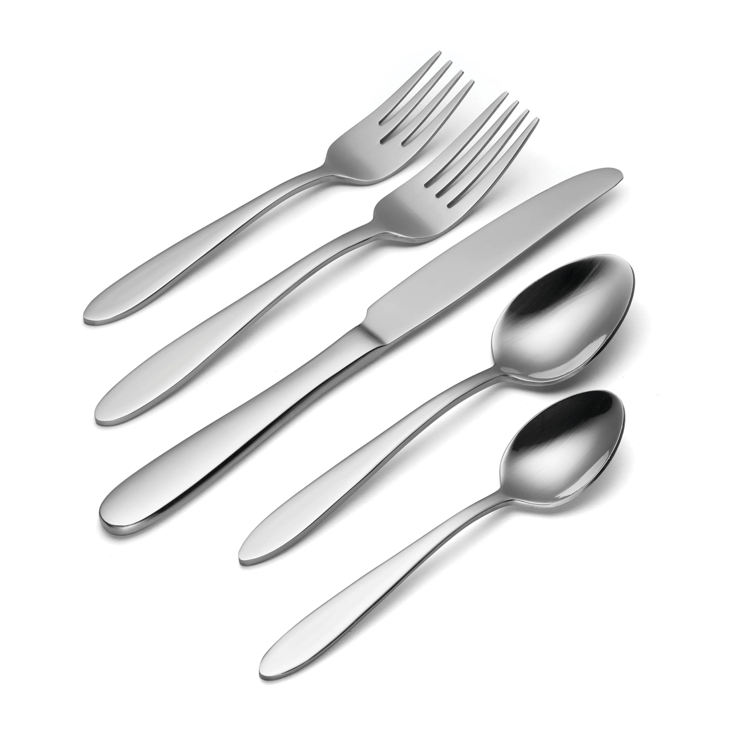 Oneida Mooncrest 20-Piece Flatware Set, Service For 4, Silver