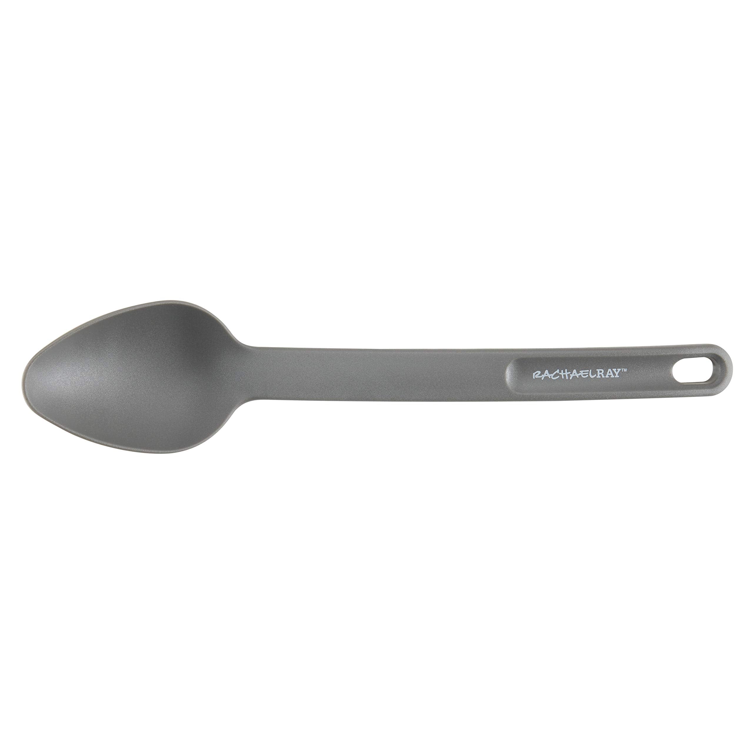 Rachael Ray Cucina Nylon Nonstick Tools Set, 4-Piece, Sea Salt Gray