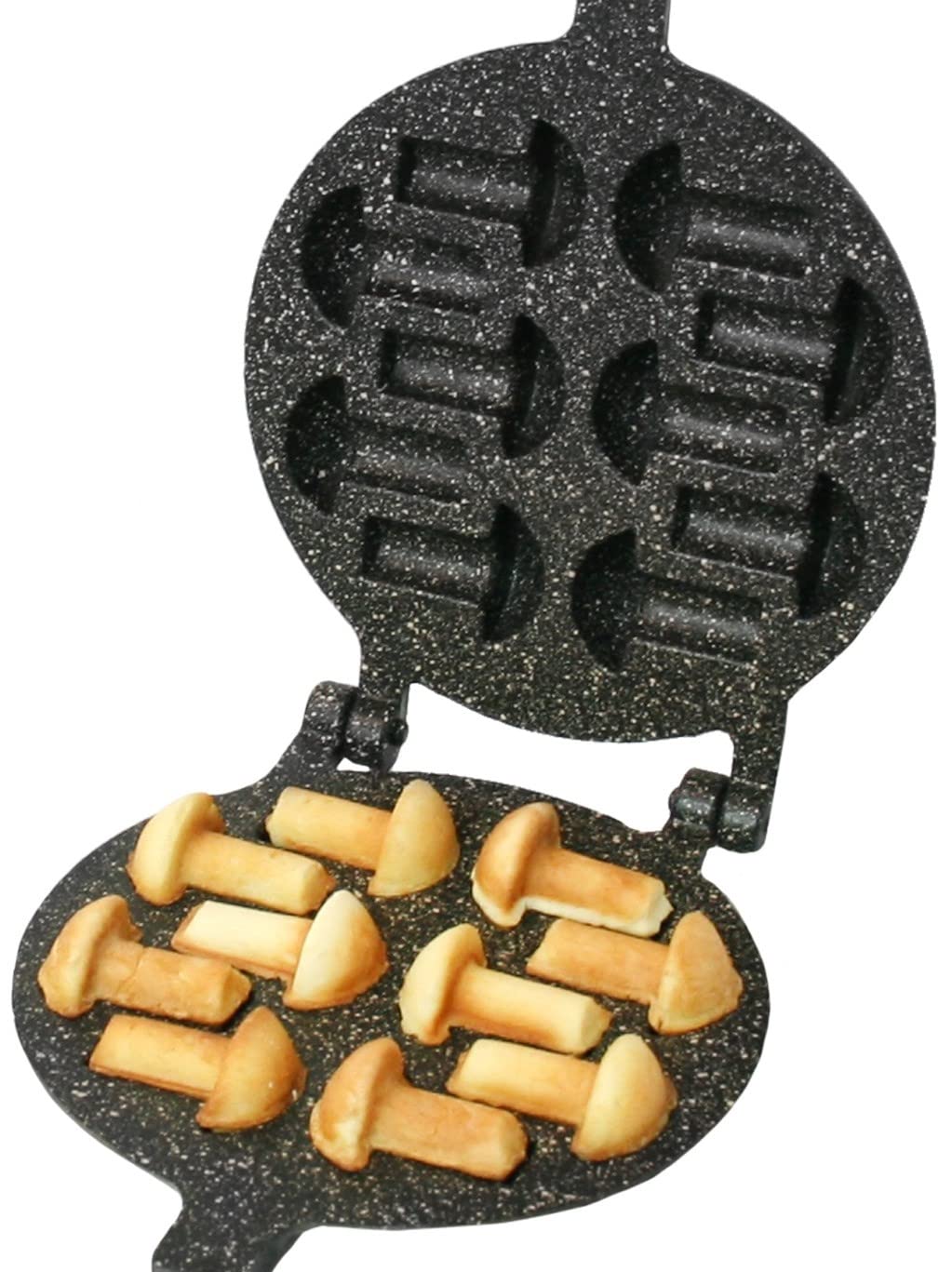 Nonstick Coating granite stone Cookie Mushroom Mold Assorted Tasty Homemade Cookies Baking Tools & Accessories Cookie Presses B