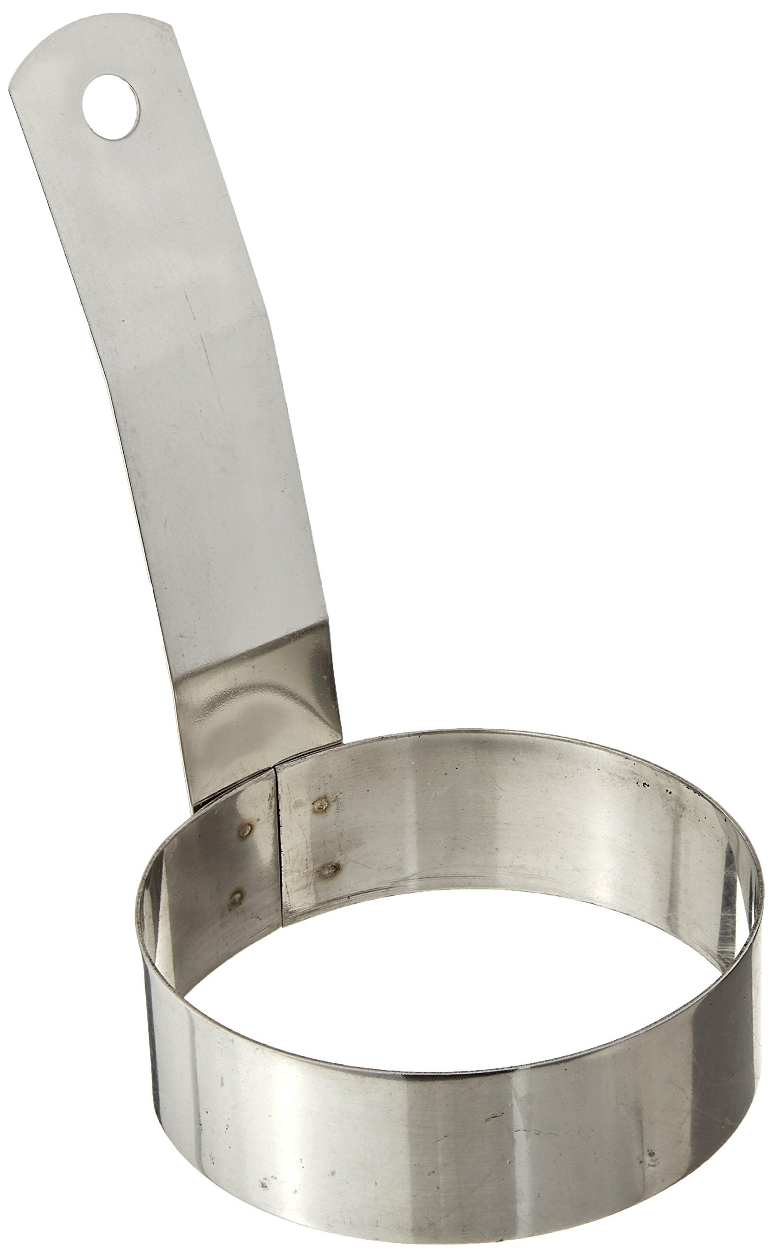 Winco Round Egg Ring, 3Inch, Medium, Stainless Steel