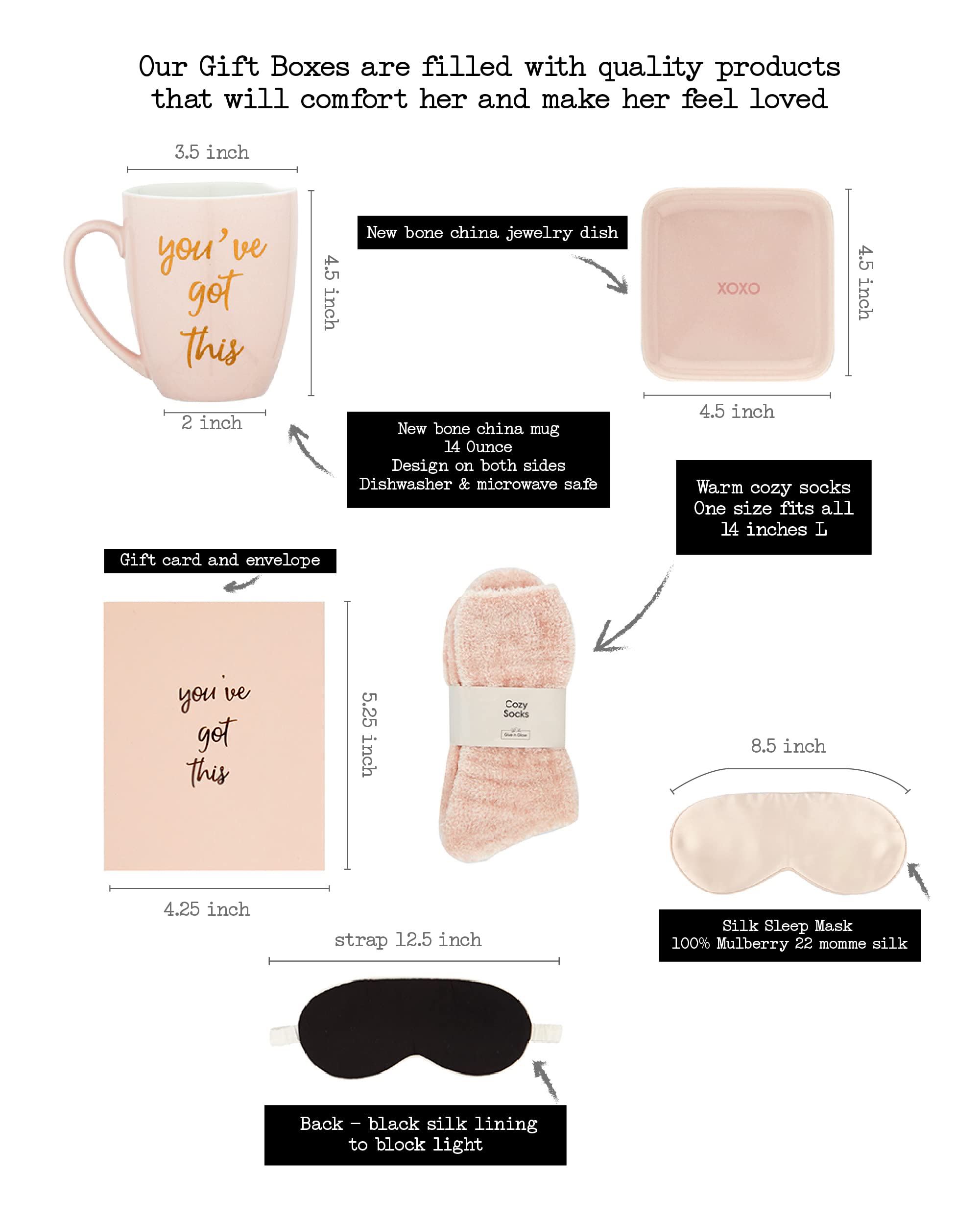 Get Well Soon Gifts For Women Get Well Soon Gift Basket, Get Well Gifts For Women, Gift Box For Women Sympathy Gift Baskets, Get