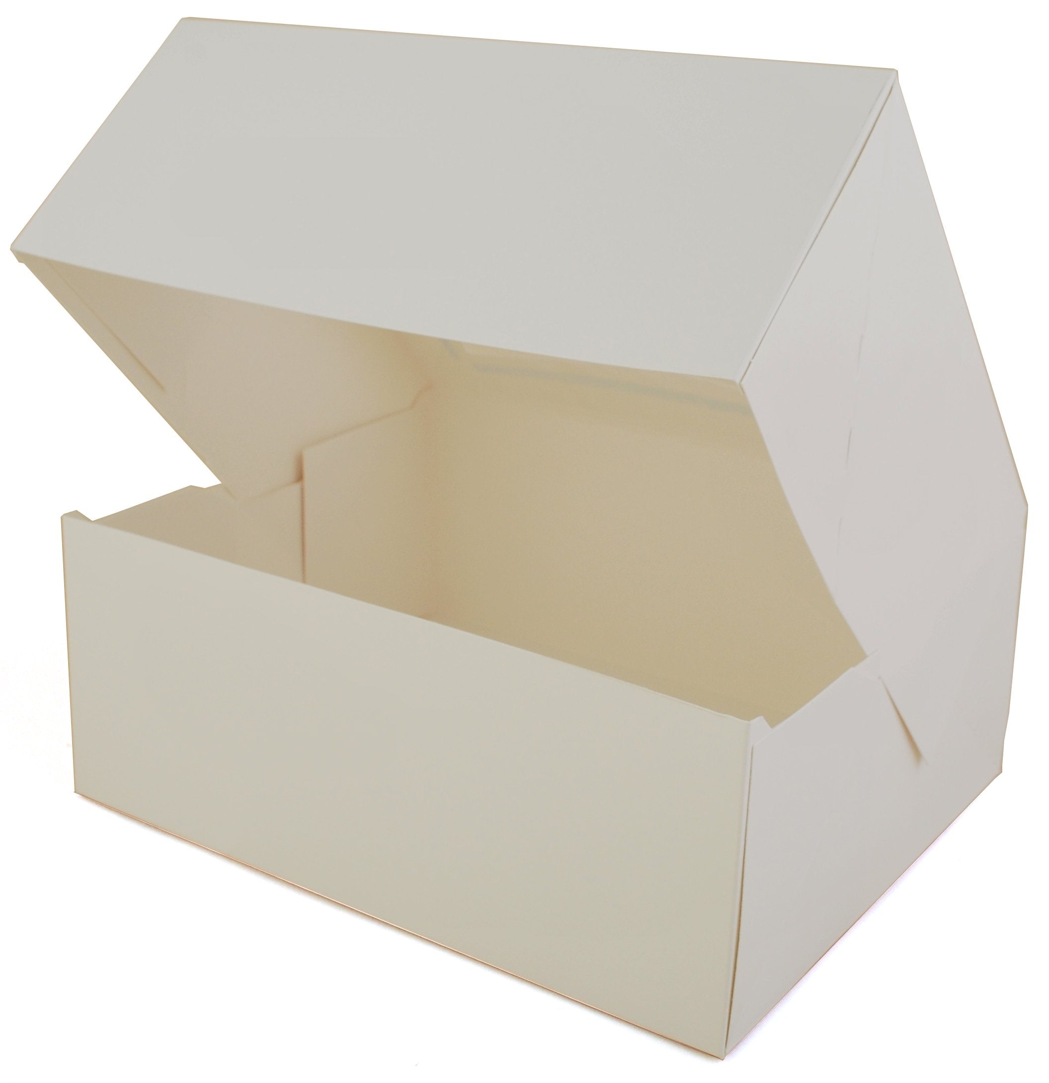 Southern Champion Tray 24223 Paperboard White Window Bakery Box, 10-1/4 Length X 8 Width X 4 Height (Case Of 200)