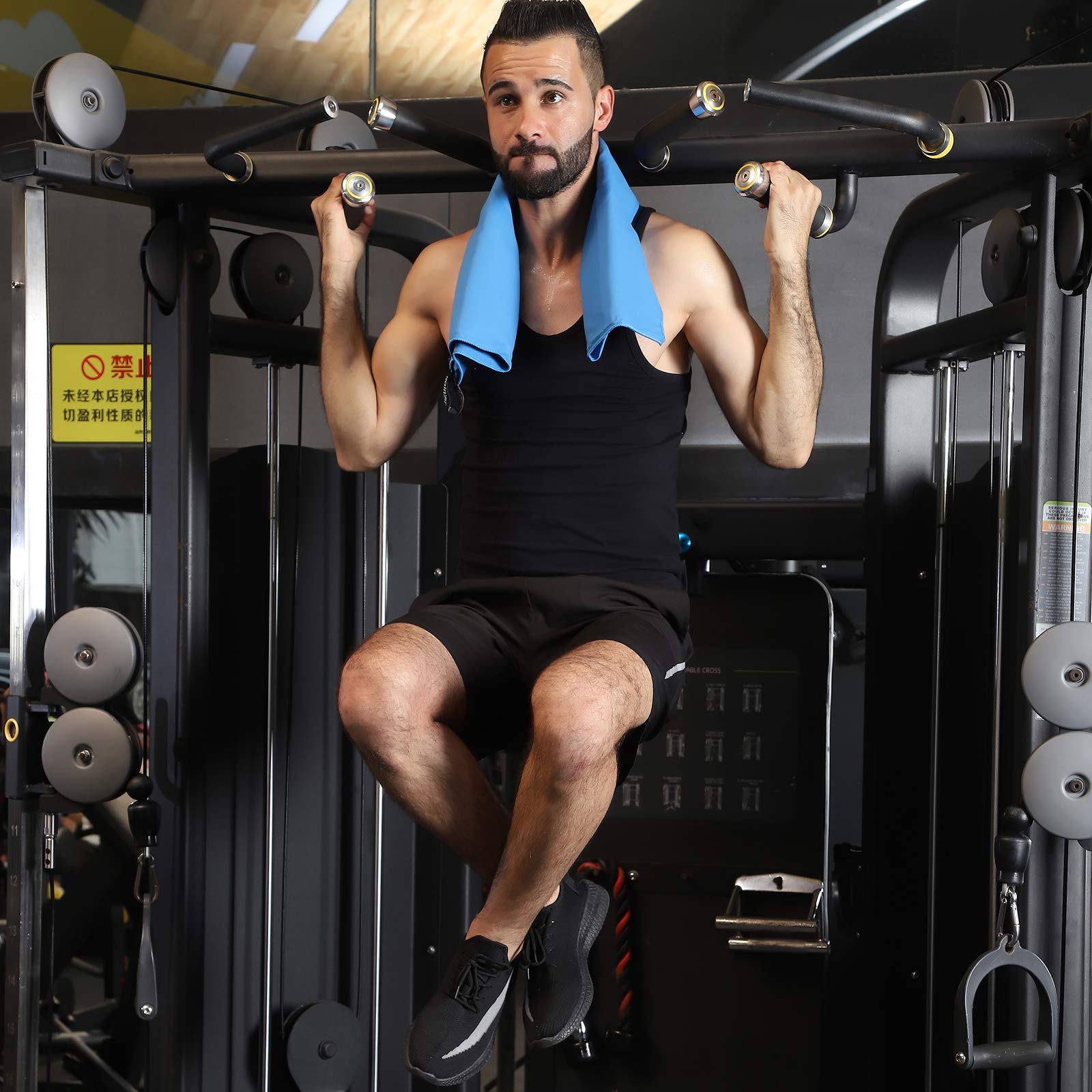 Rainleaf Microfiber Towel Blue 30 X 60 Inches