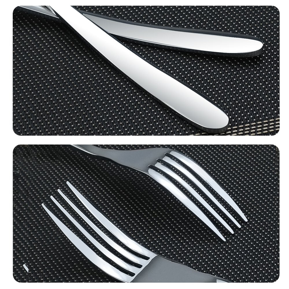 Kekow 12-Piece Dessert Forks, Stainless Steel, 7-Inch