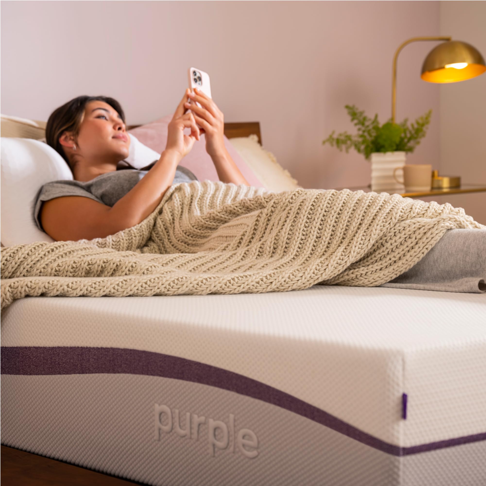 Purple Plus Twin Xl Mattress - 11'' Gelflex Grid, Premium Comfort Foam, Better Than Memory Foam, Temperature Neutral, Responsive