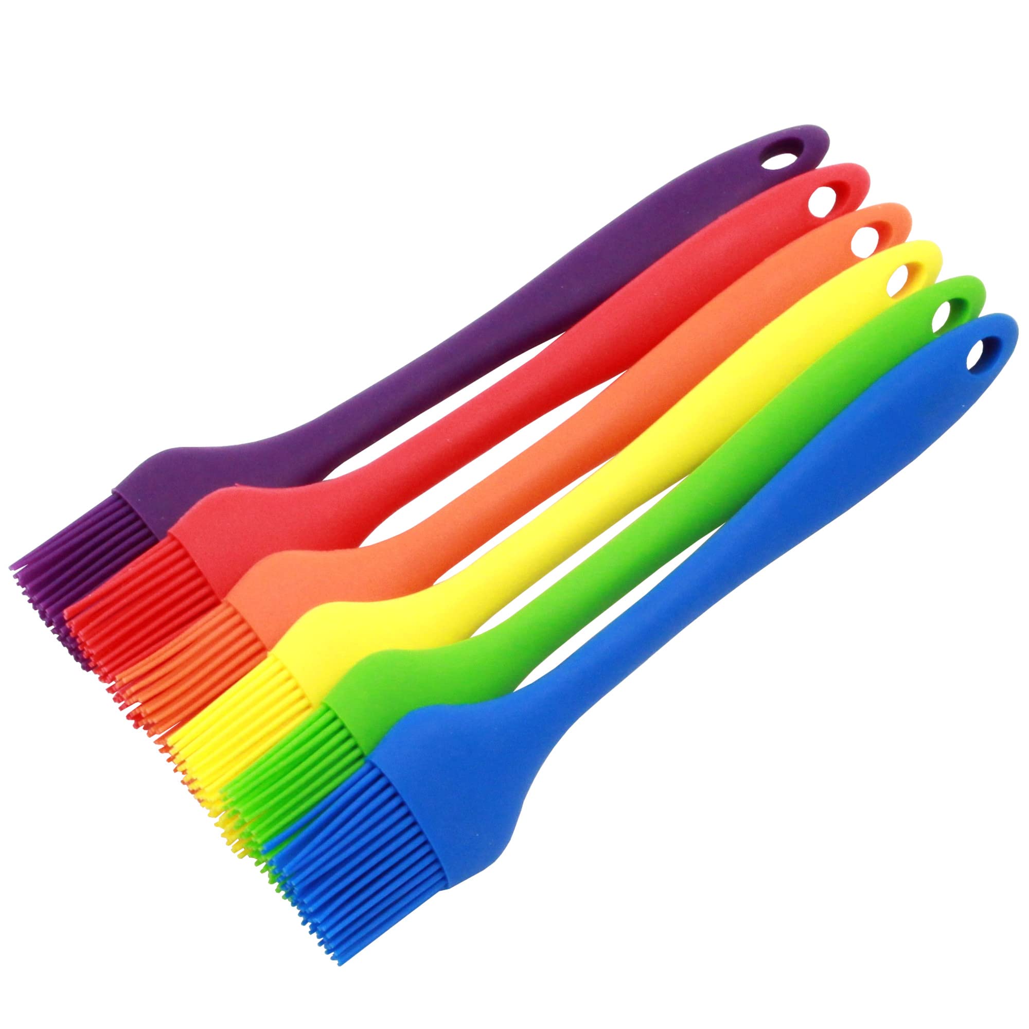 Chef Craft Premium Silicone Basting Brush, 10.25 Inch, Purple