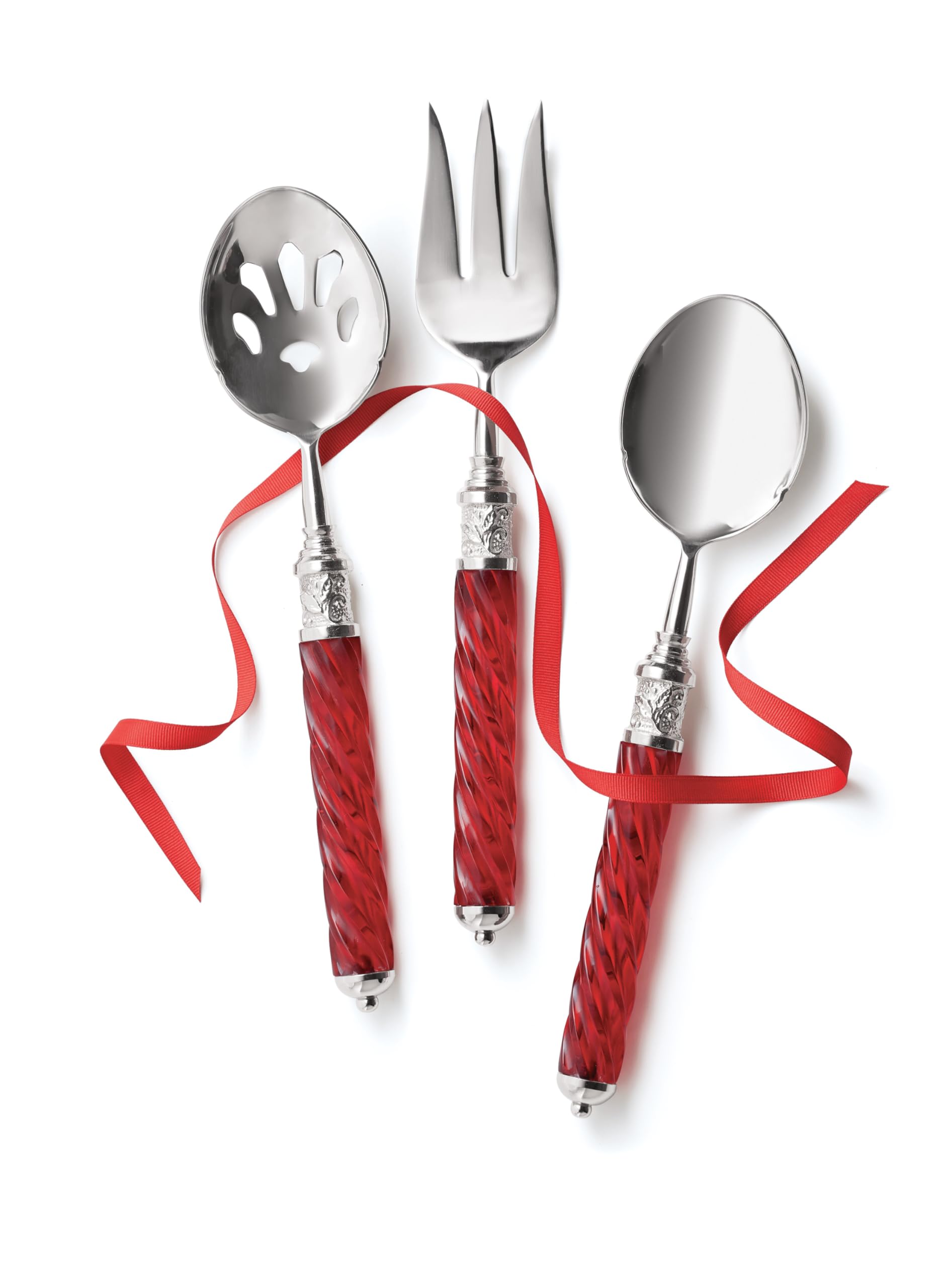 Lenox 878975 Holiday Jewel 3-Piece Serving Set