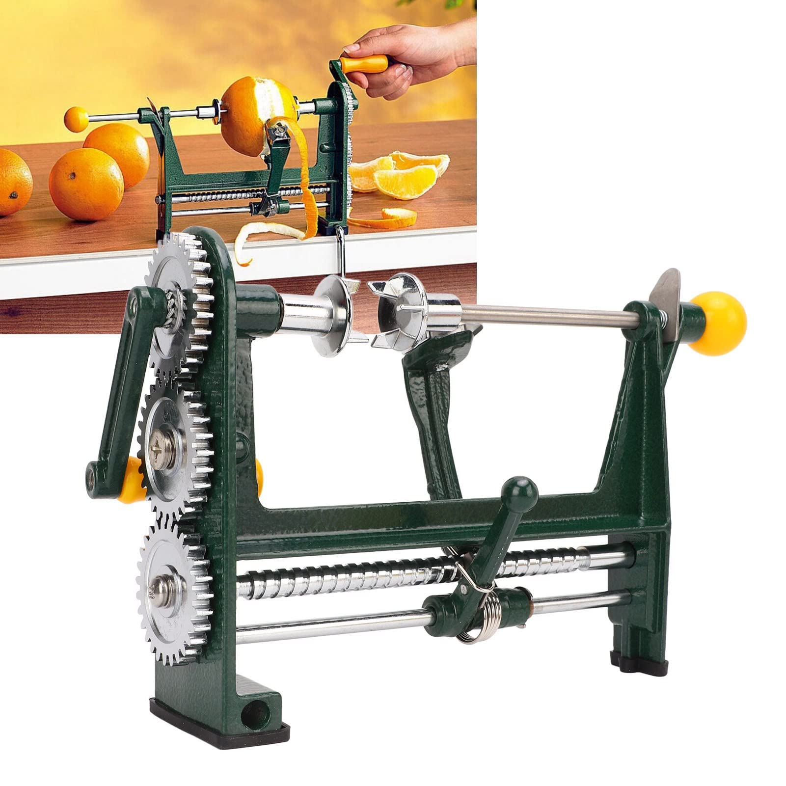 Stainless Steel Apple Peeler, Fruit Peeler Machine Quick Peeling For Pear, Orange, Apple