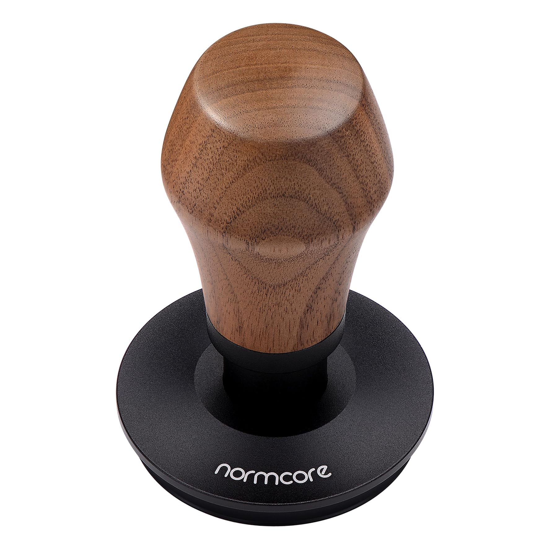 Normcore 58Mm Espresso Coffee Tamper V4 - Spring Loaded Tamper With Titanium Pvd Coating Flat Base -15Lb / 25Lb / 30Lbs Replacem