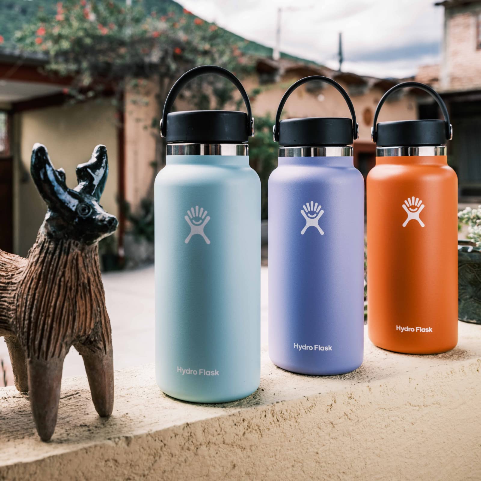 Hydro Flask, Wide Mouth Flex Cap Trillium Bottle 40Oz