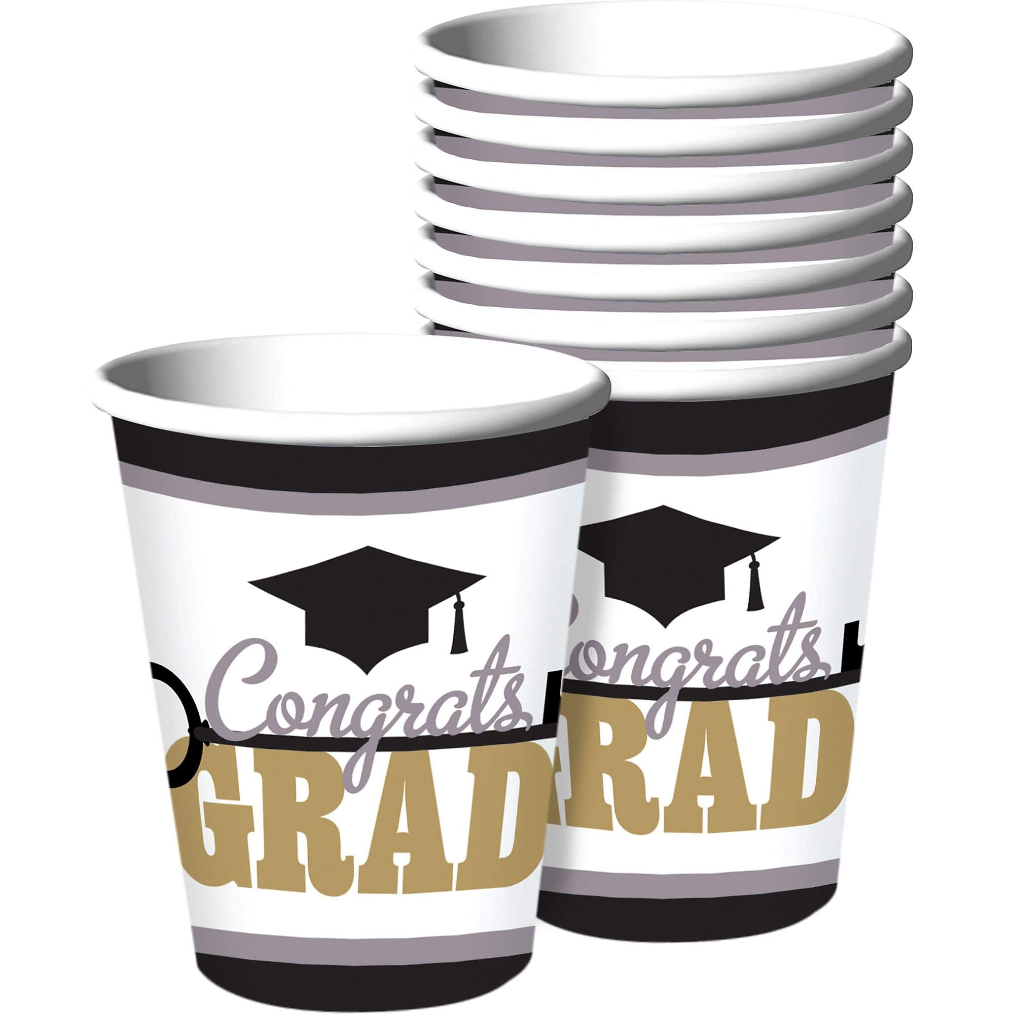 Amscan 681219 Key To Success Cups 9 Oz Pack Of 50