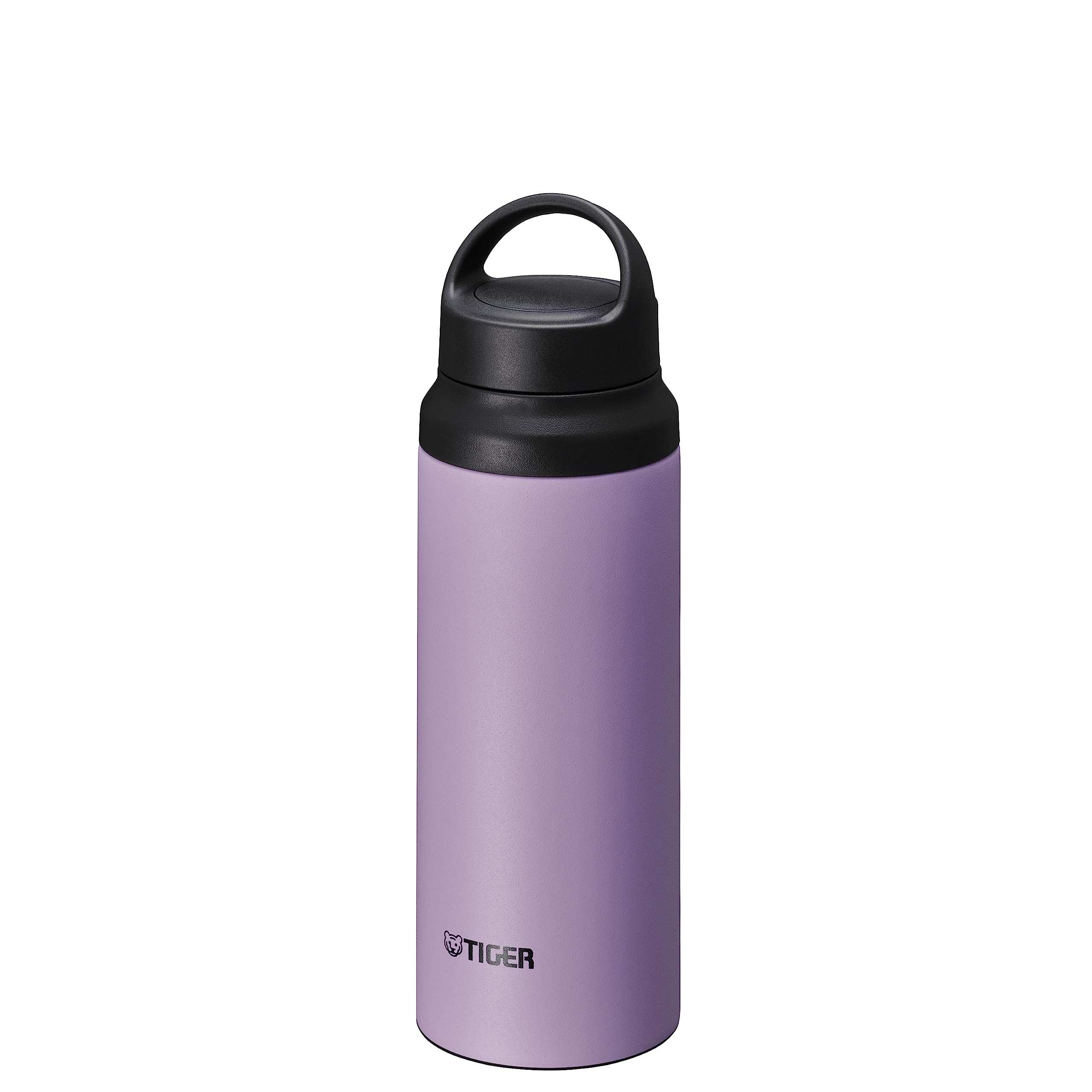 Tiger Mcz-S060Vz Water Bottle, 20.3 Fl Oz (600 Ml), With Handle, Lightweight, Stainless Steel, Outdoor, Office, Lilac (Purple)