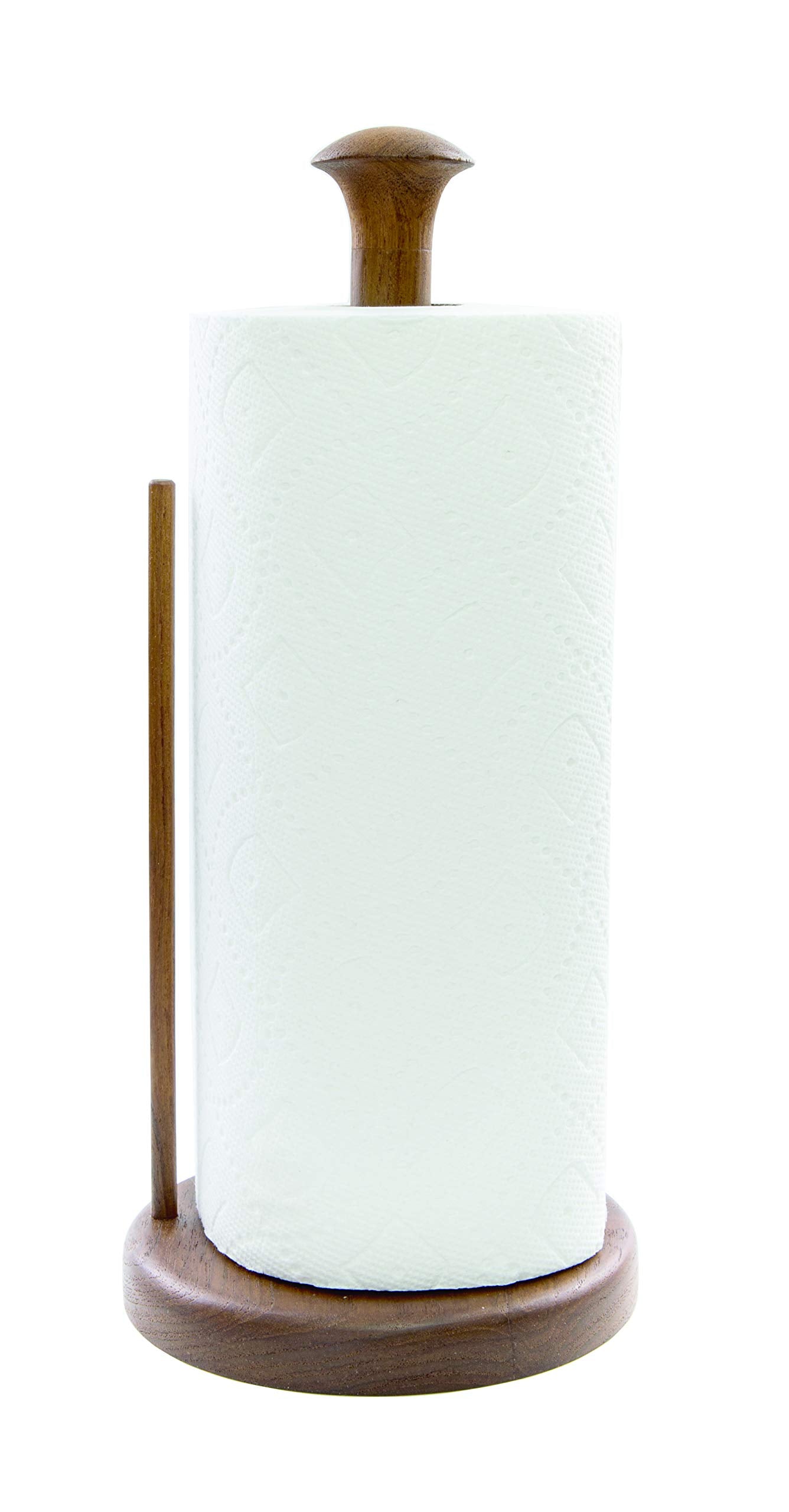 Whitecap 62444 Teak Stand Up Paper Towel Holder, Brown