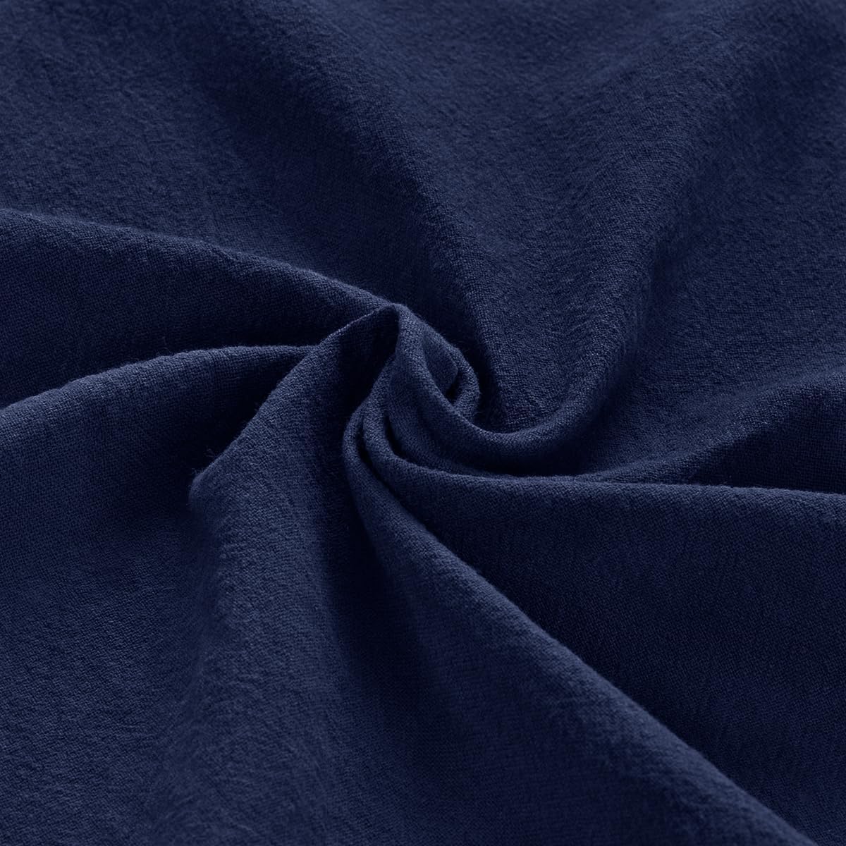Mlmw Navy Blue Cloth Napkins Set Of 8 Linen Cotton Dinner Napkins Cloth Bulk Washable 16''  16'' For Rustic Wedding Party Baby B