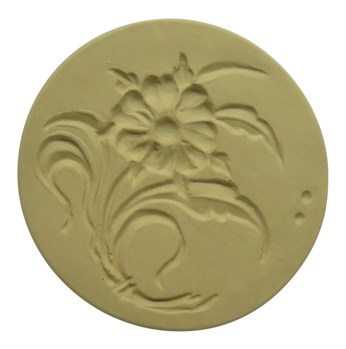 Brown Bag Woodland Flower Cookie Stamp - Art Nouveau Flower Series
