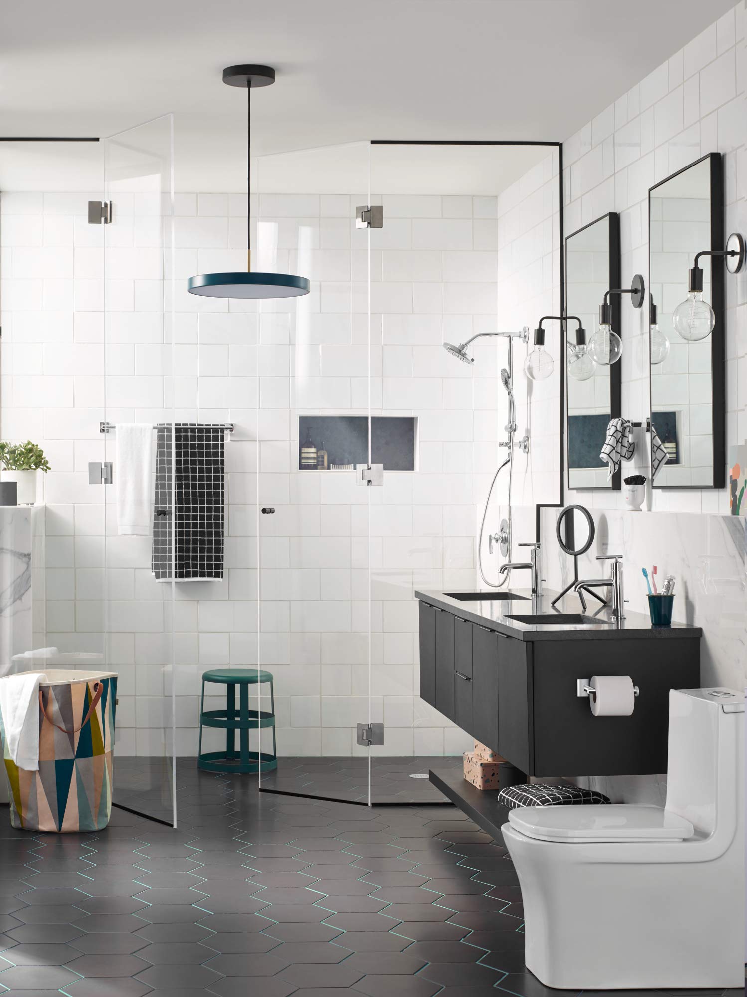 Moen Bp1808Ch Triva Single-Post Toilet Paper Holder, Chrome