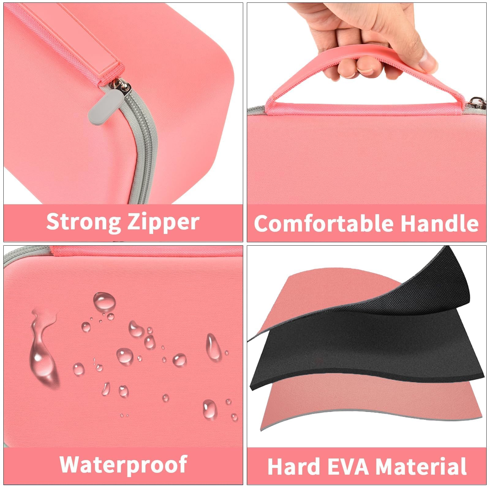 Gwcase Case Compatible With Oliso M3Pro/ M2 Mini Project Steam Iron. Travel Irons Carrying Organizer Holder For Solemate And Oth