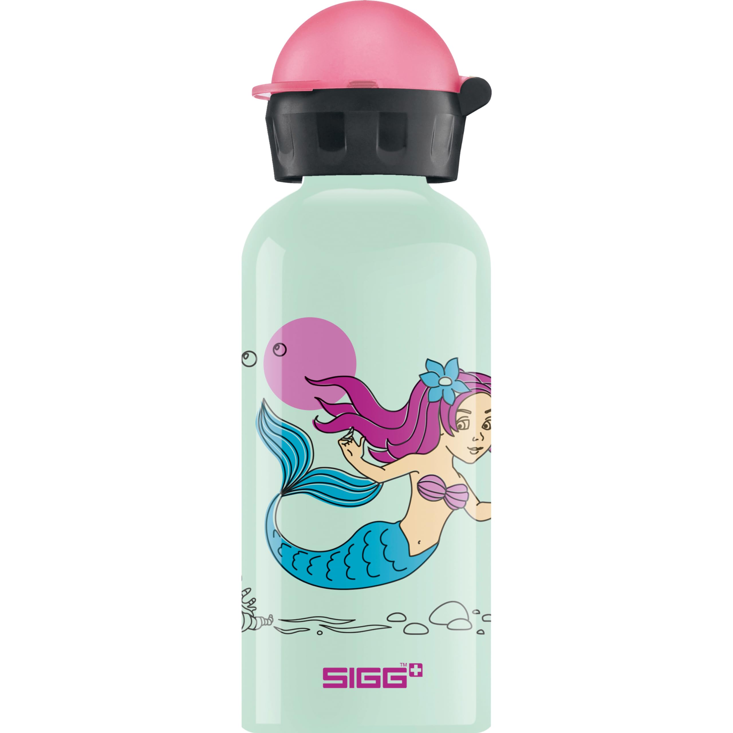 Sigg - Kids Water Bottle - Nixie - Leakproof - Lightweight - BPA Free - Aluminum - 13 Oz