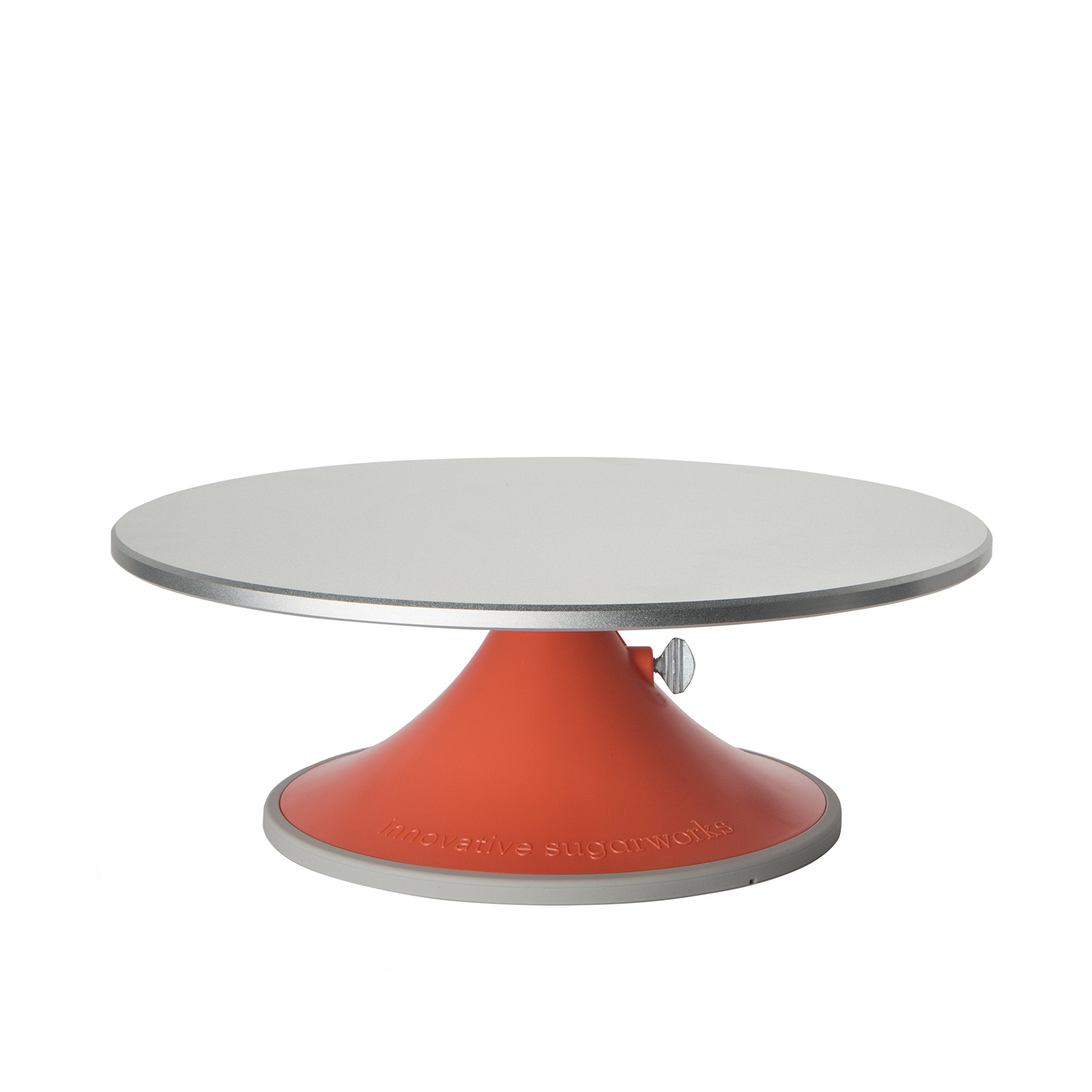 Sugarworks Artists Cake Turntable Rotating Cake Stand Cake Decorating Stand, with Brake/Stop