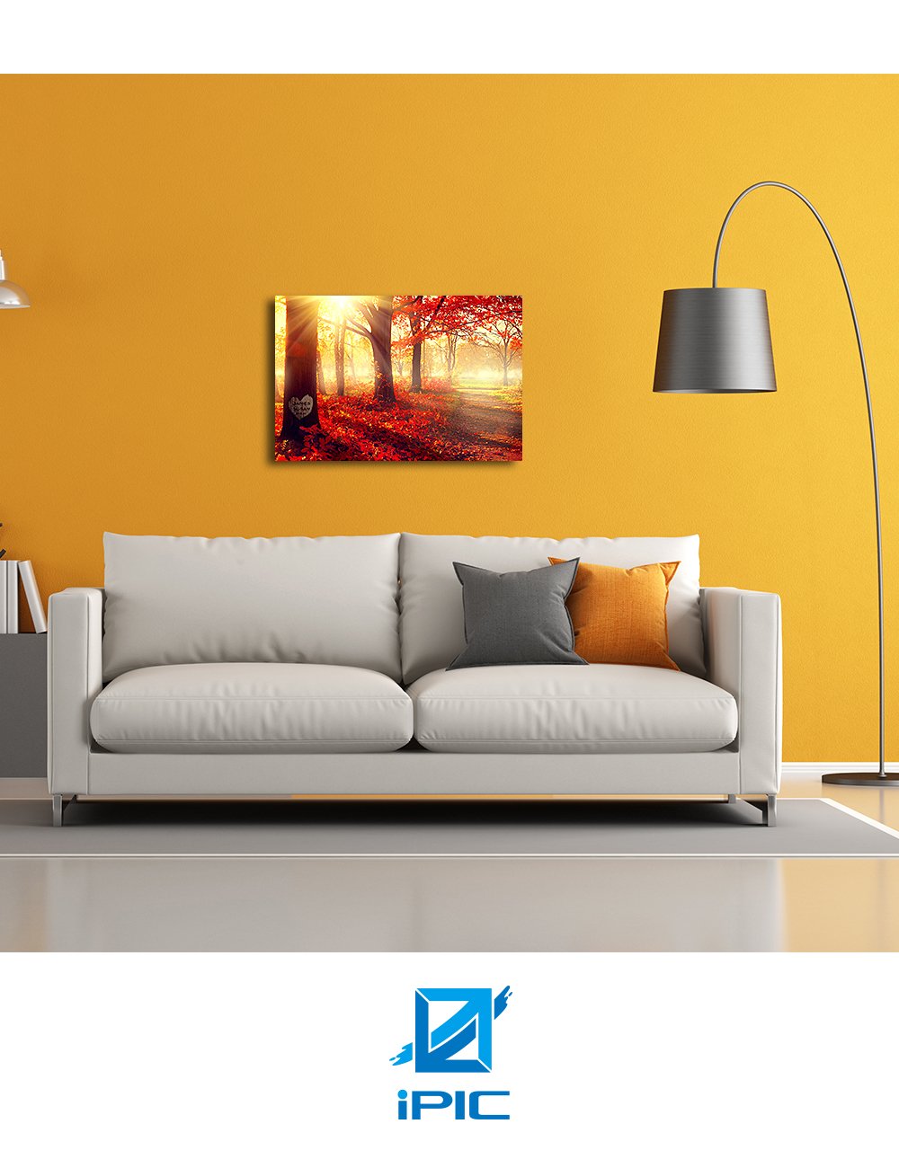 Ipic - You Are My Sunshine, Personalized Artwork With Names And Date On, Customized Gift For Anniversary,Wedding,Birthday And Ho